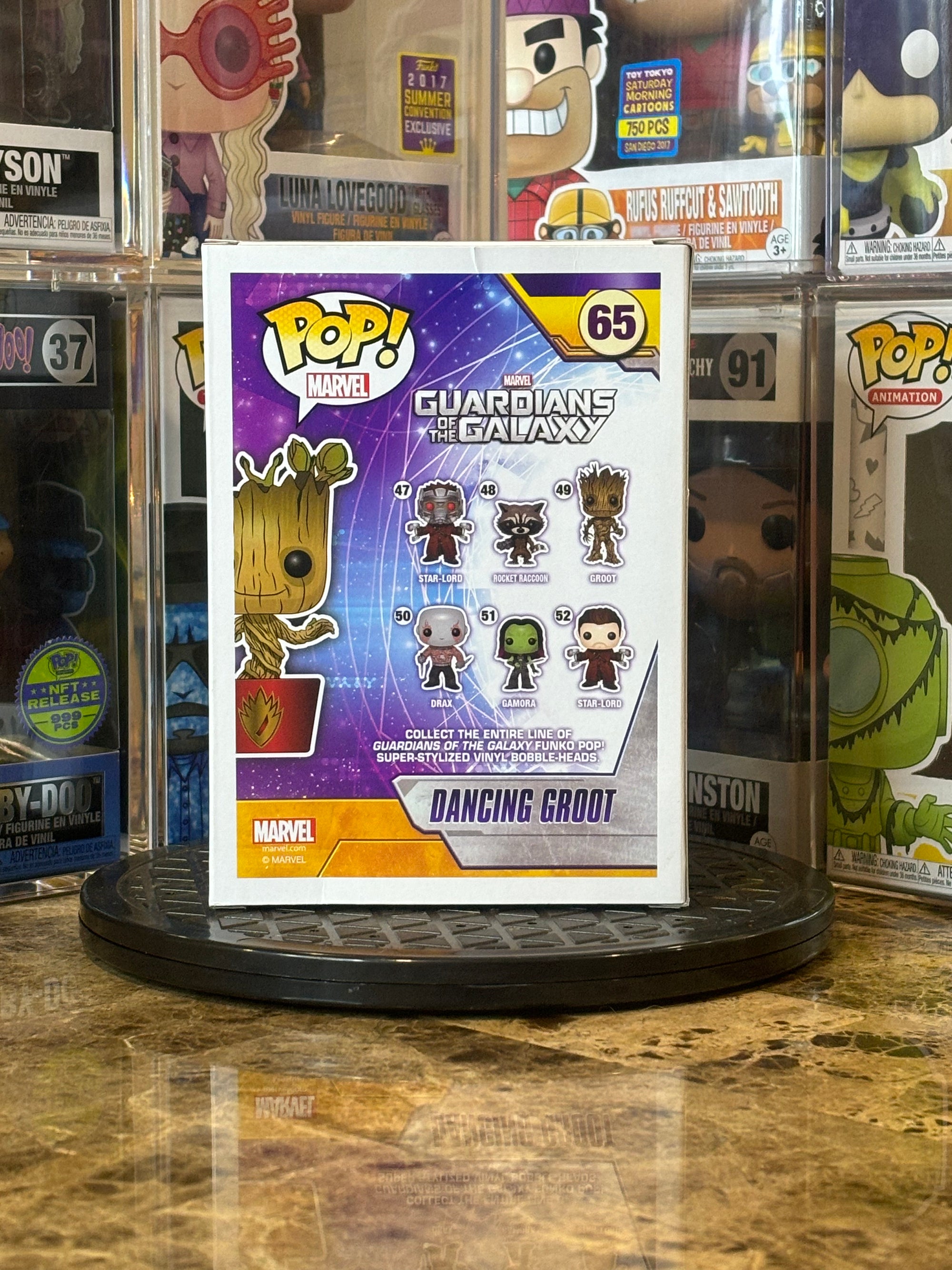 Funko Pop Guardians of the Galaxy Dancing Groot #65