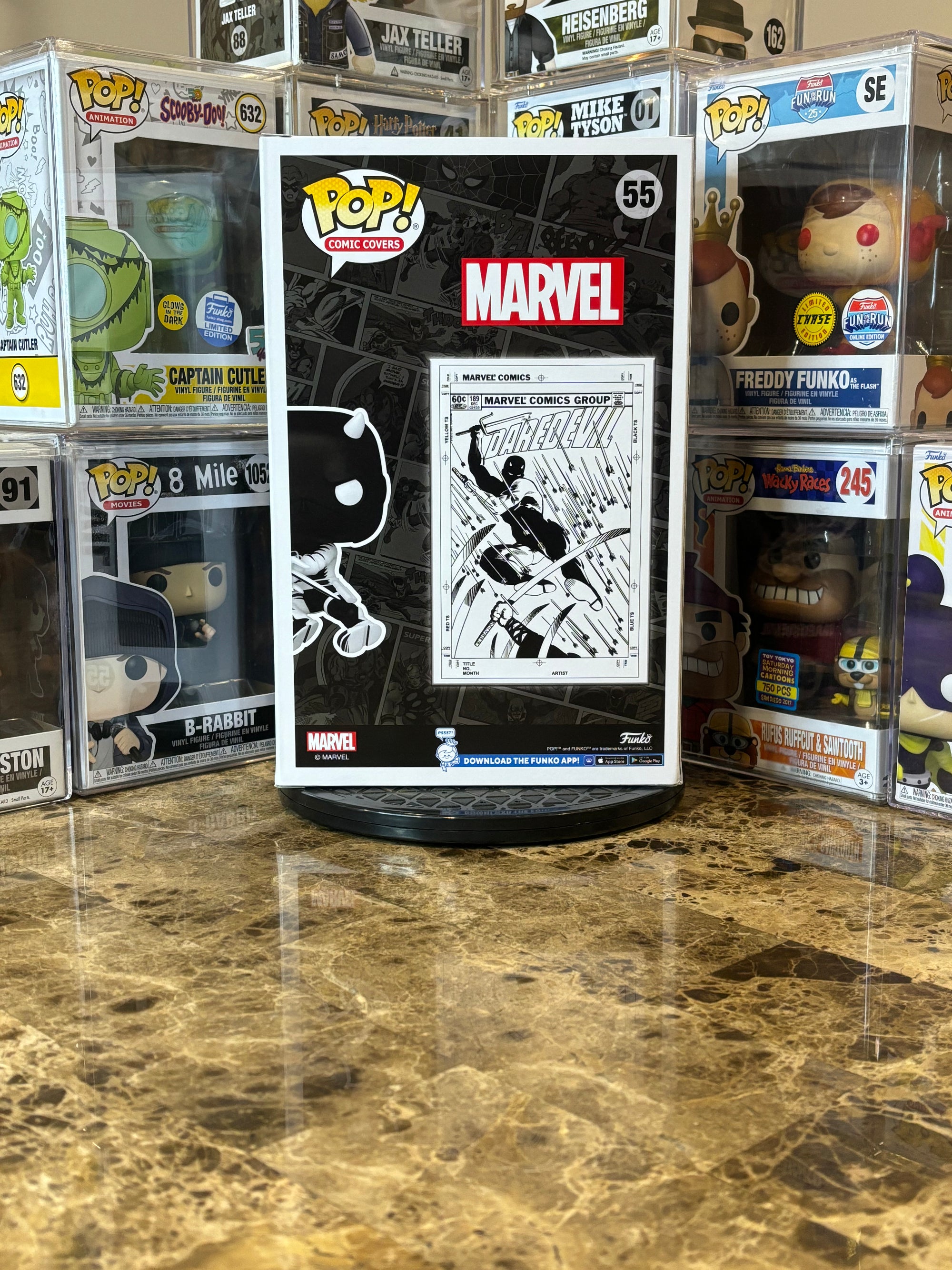 Funko Pop Marvel Daredevil(Comic Cover) Daredevil #55