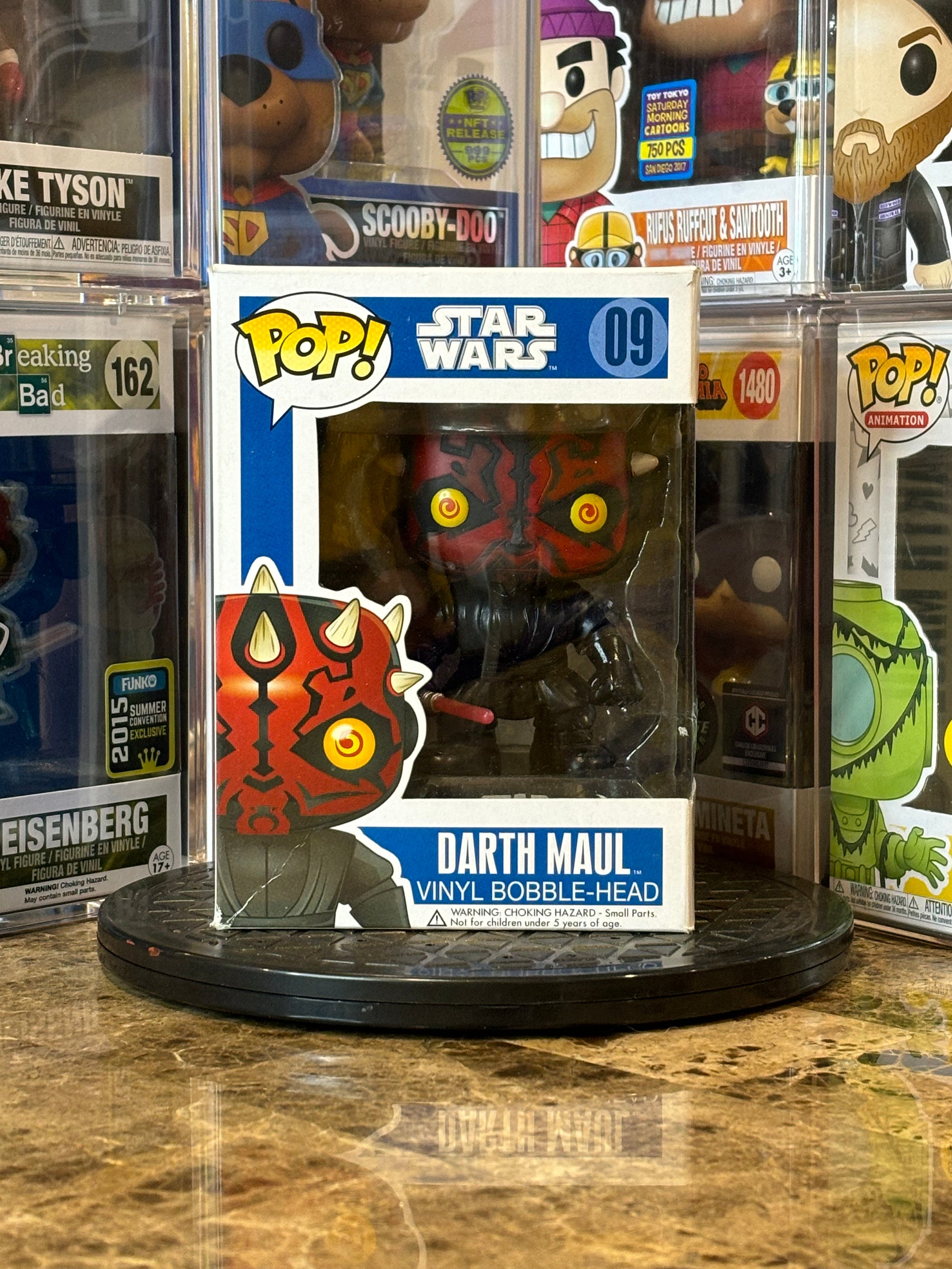 Funko Pop Star Wars Darth Maul #09 DAMAGED