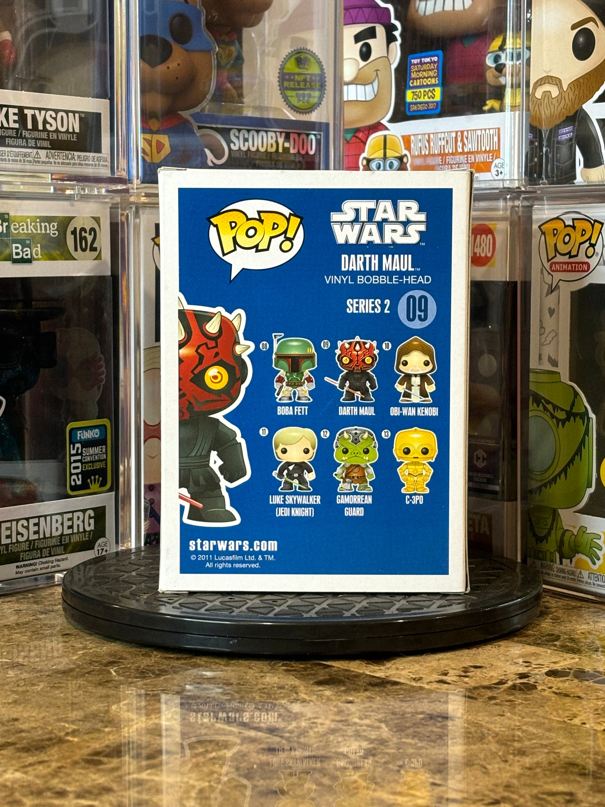 Funko Pop Star Wars Darth Maul #09 DAMAGED
