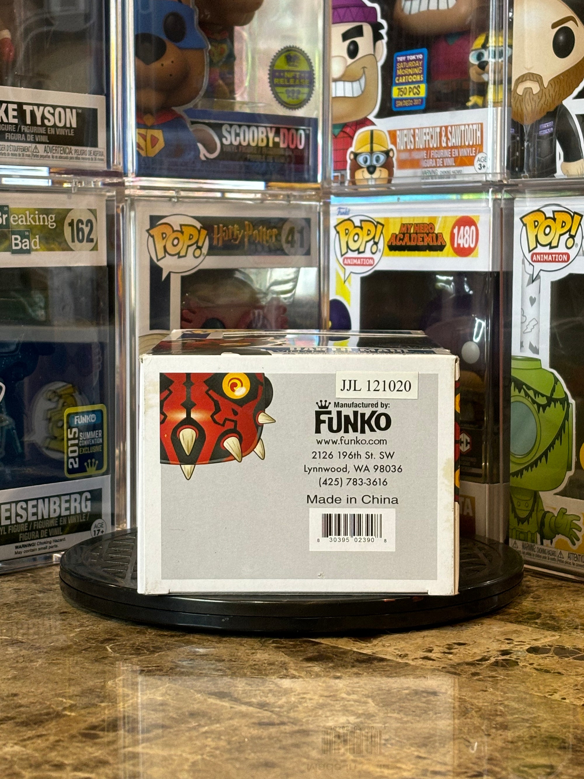 Funko Pop Star Wars Darth Maul #09 DAMAGED