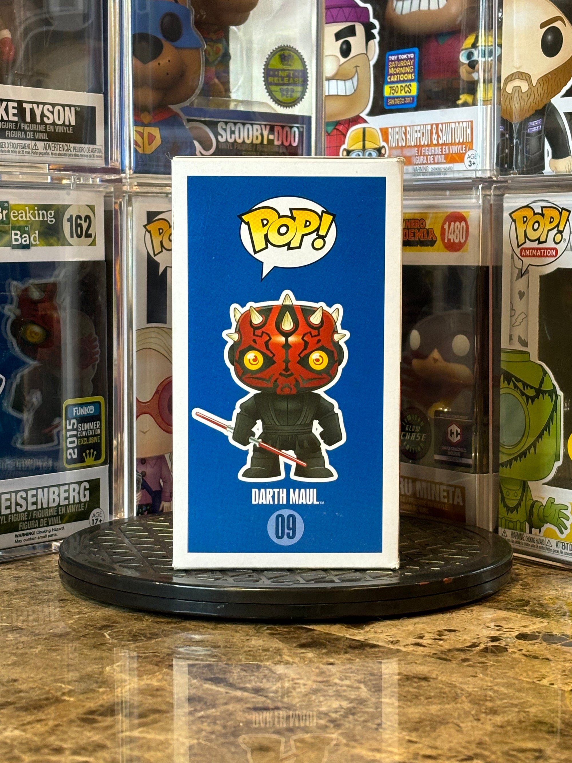 Funko Pop Star Wars Darth Maul #09 DAMAGED