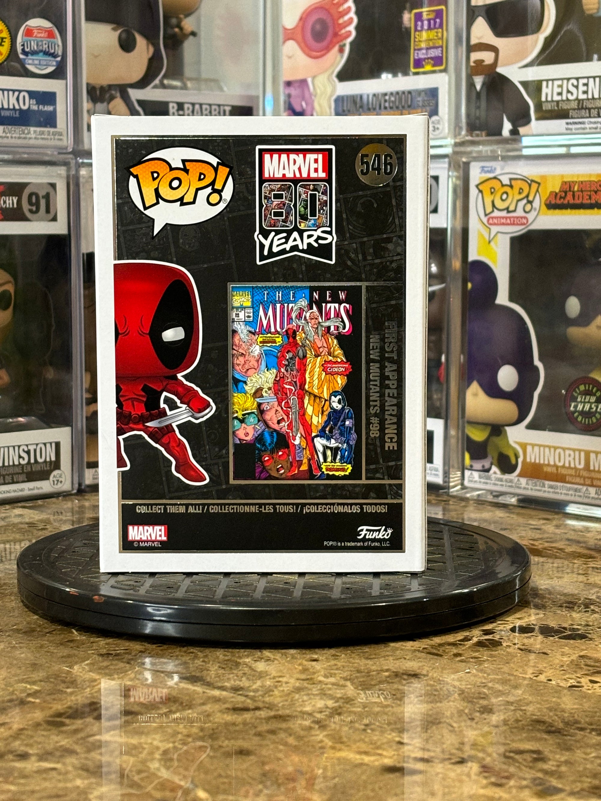 Funko Pop Marvel 80 Years Deadpool #546