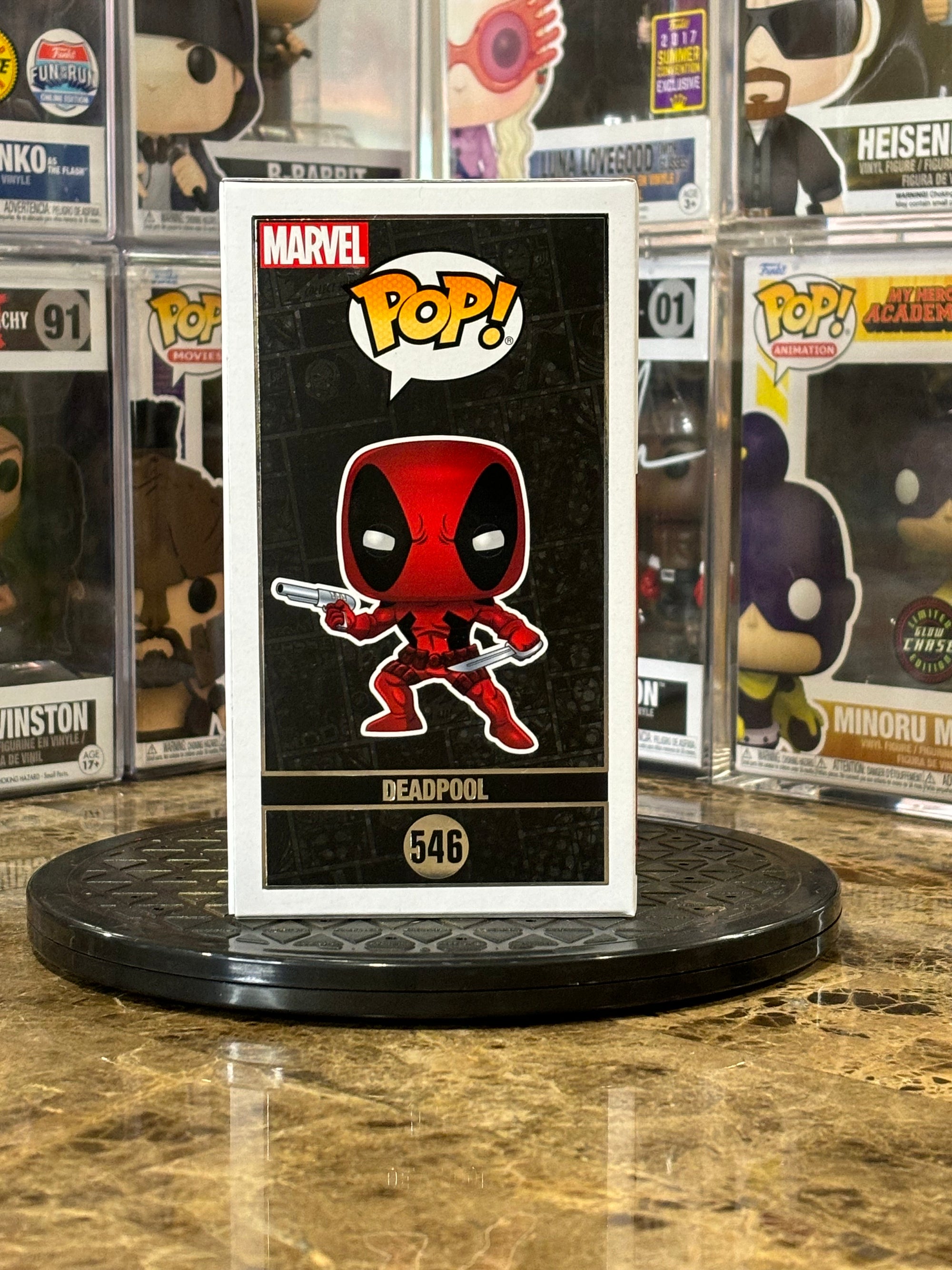 Funko Pop Marvel 80 Years Deadpool #546