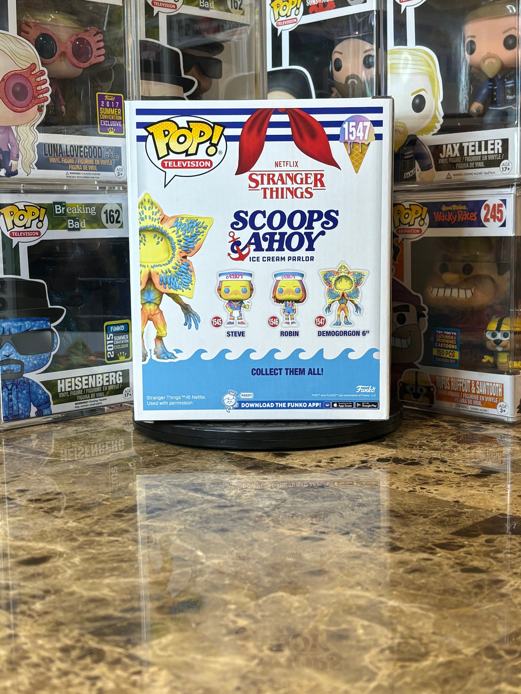 Funko Pop Stranger Things Demogorgon #1547 Scoops Ahoy