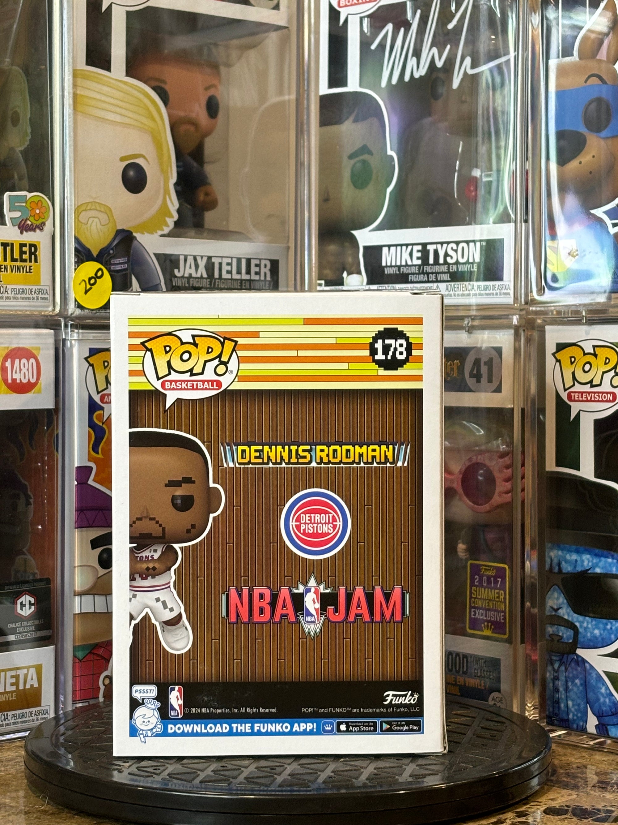Funko Pop NBA Jam Dennis Rodman #178