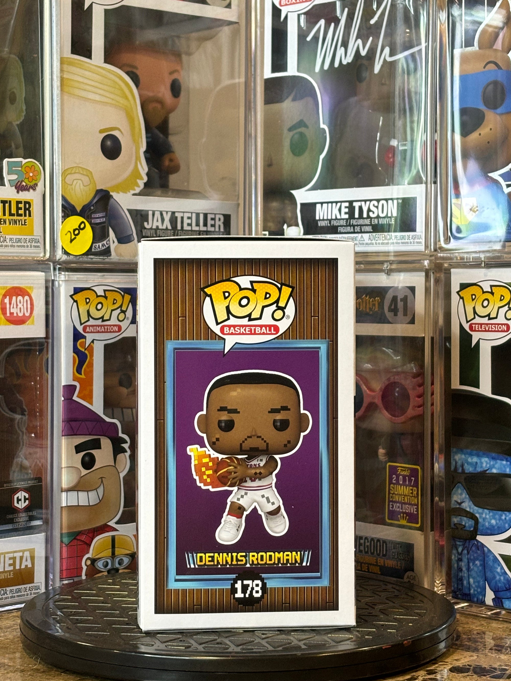 Funko Pop NBA Jam Dennis Rodman #178