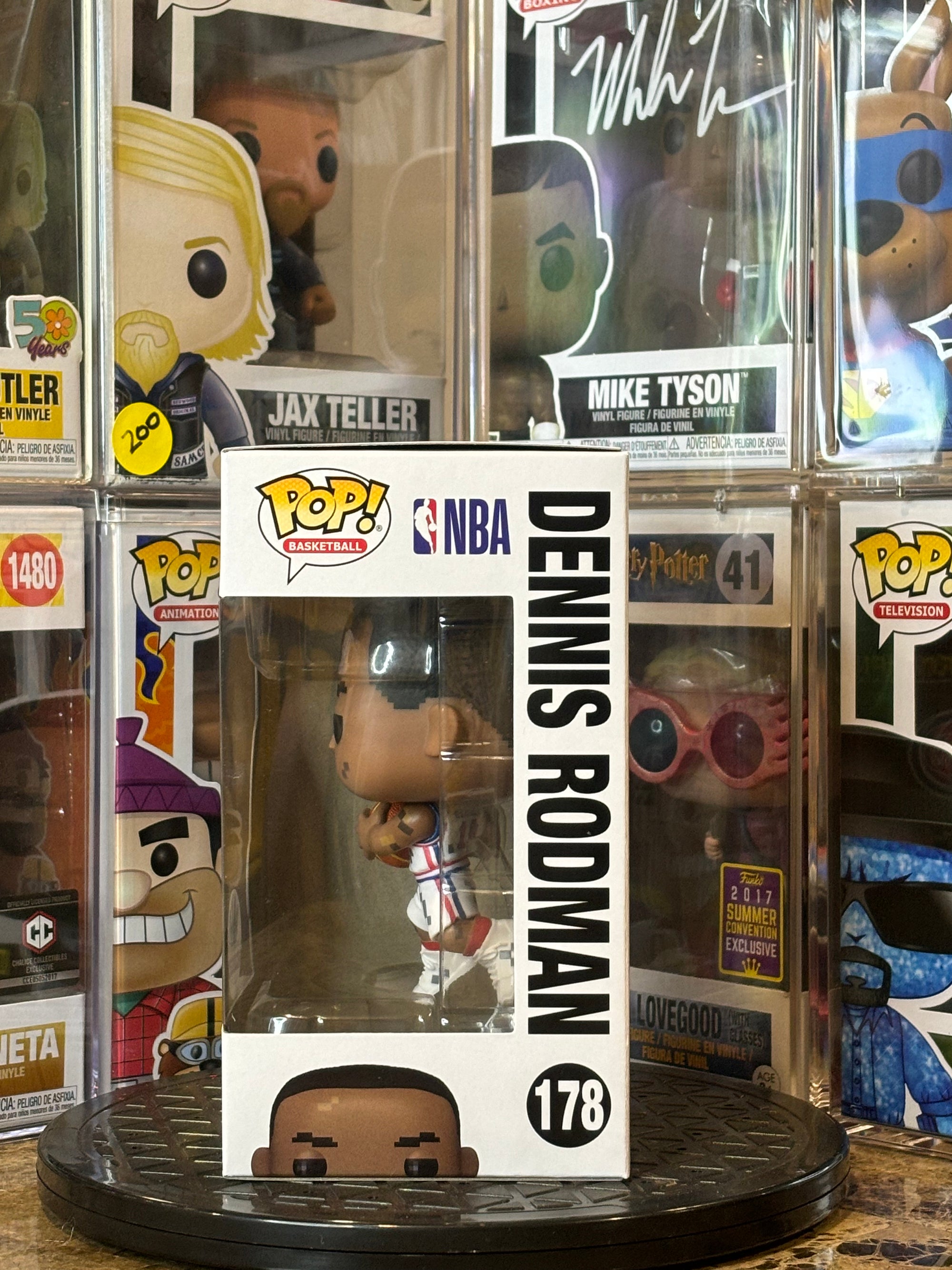 Funko Pop NBA Jam Dennis Rodman #178