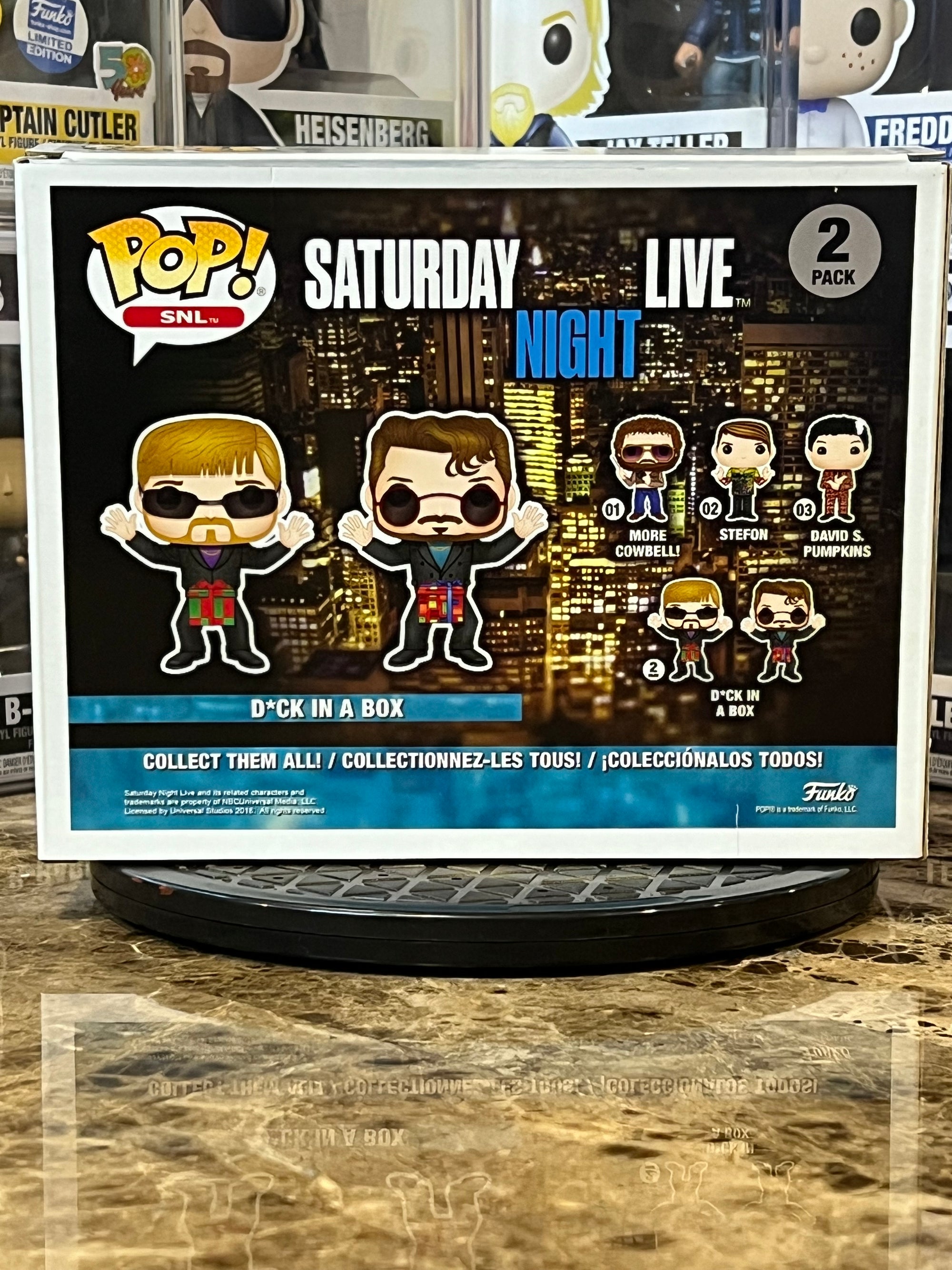 Funko Pop 2 Pack Saturday Night Live D*ck in a Box