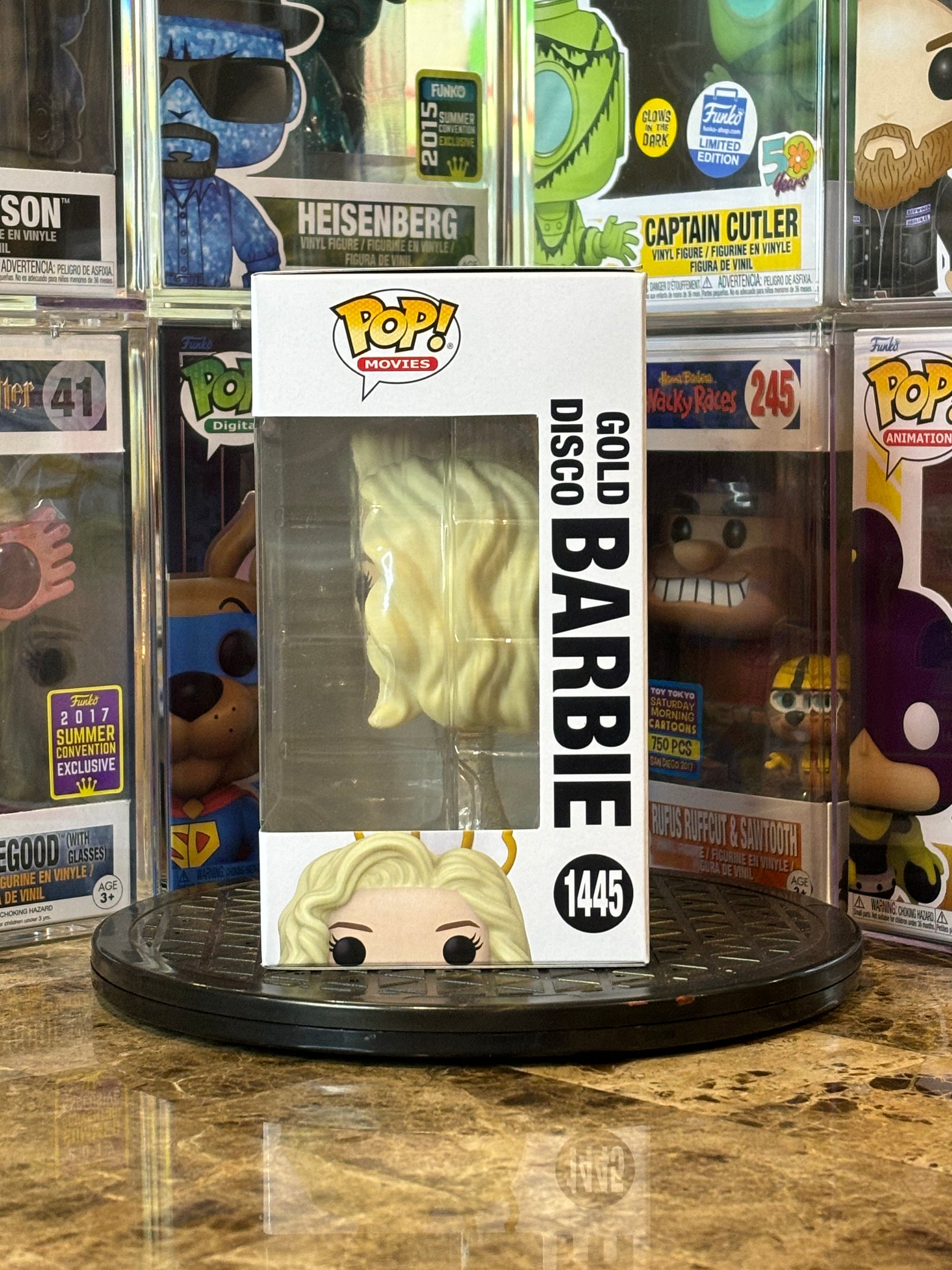 Funko Pop Barbie The Movie Gold Disco Barbie #1445