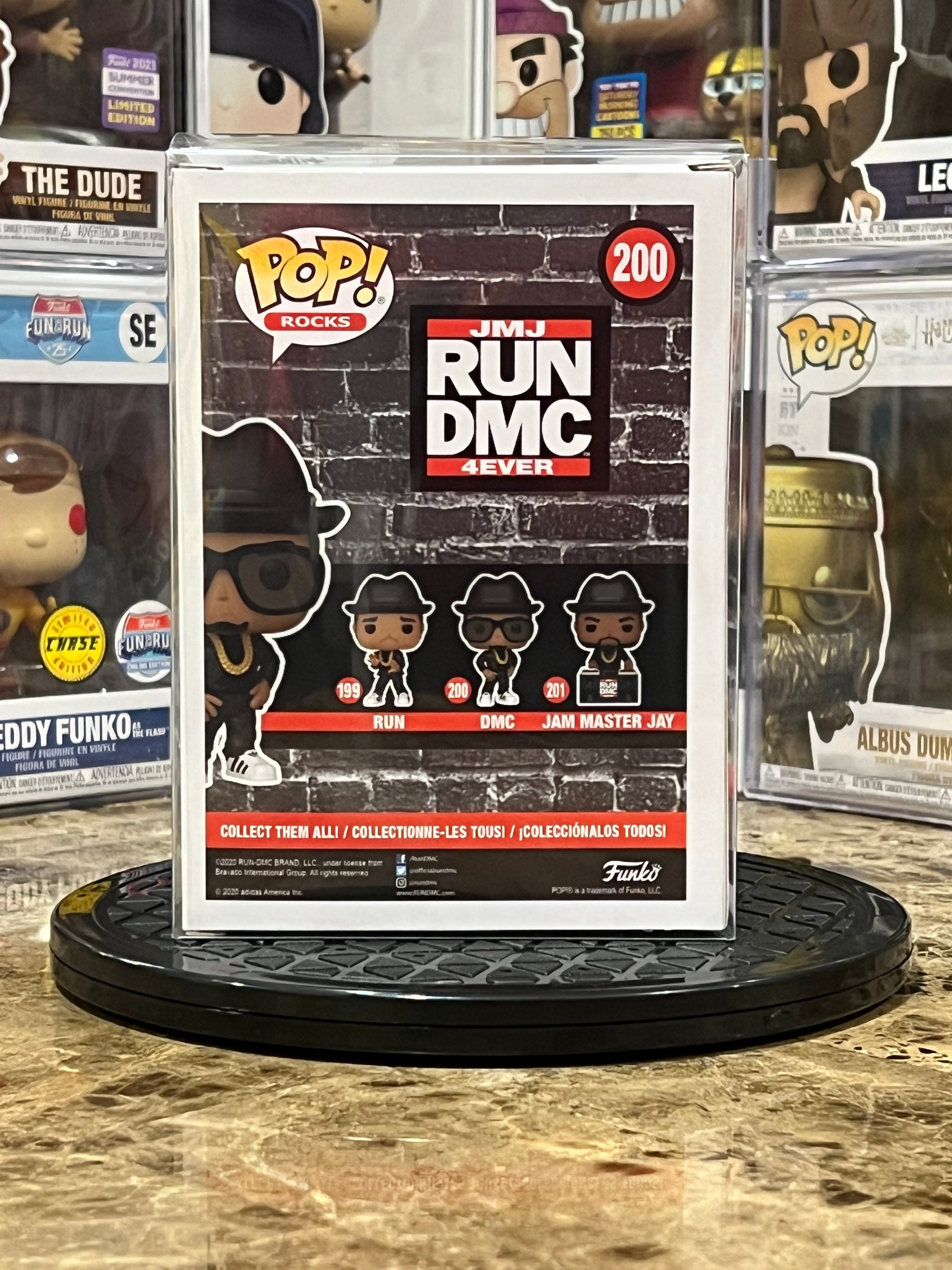 Funko Pop Run DMC JMJ 4EVER DMC #200