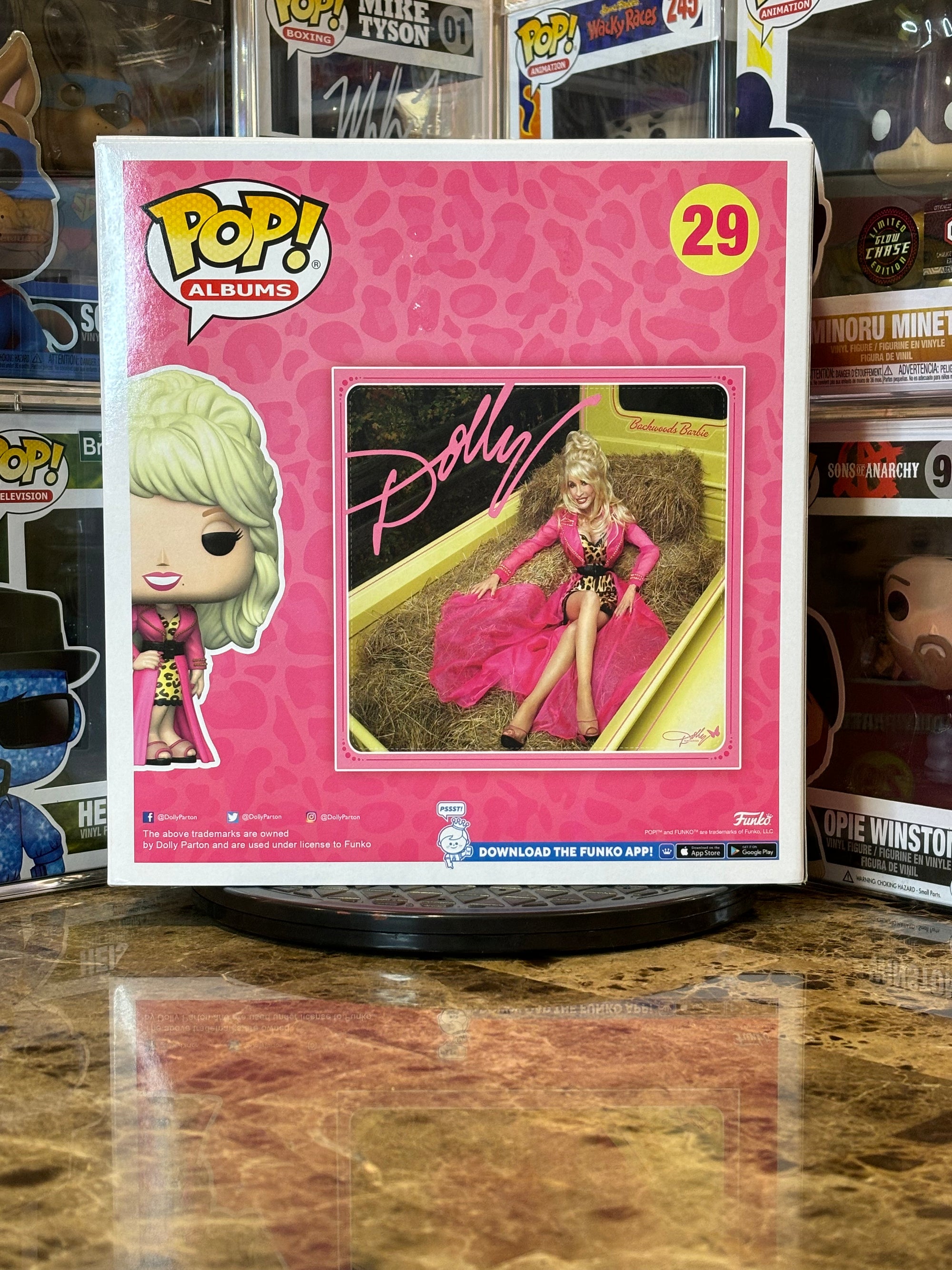 Funko Pop Albums Dolly Parton Backwoods Barbie #29