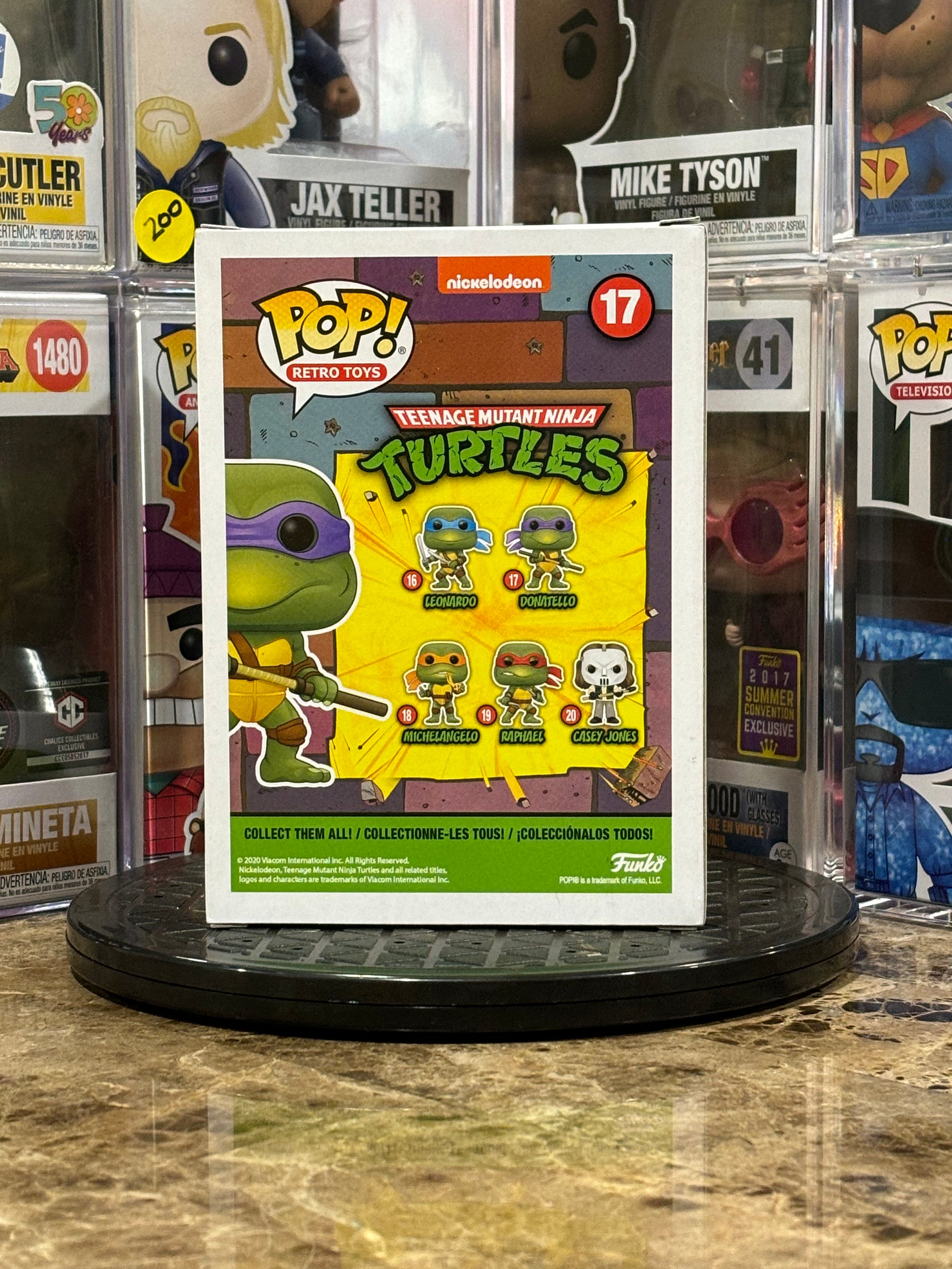 Funko Pop Teenage Mutant Ninja Turtles Donatello #17
