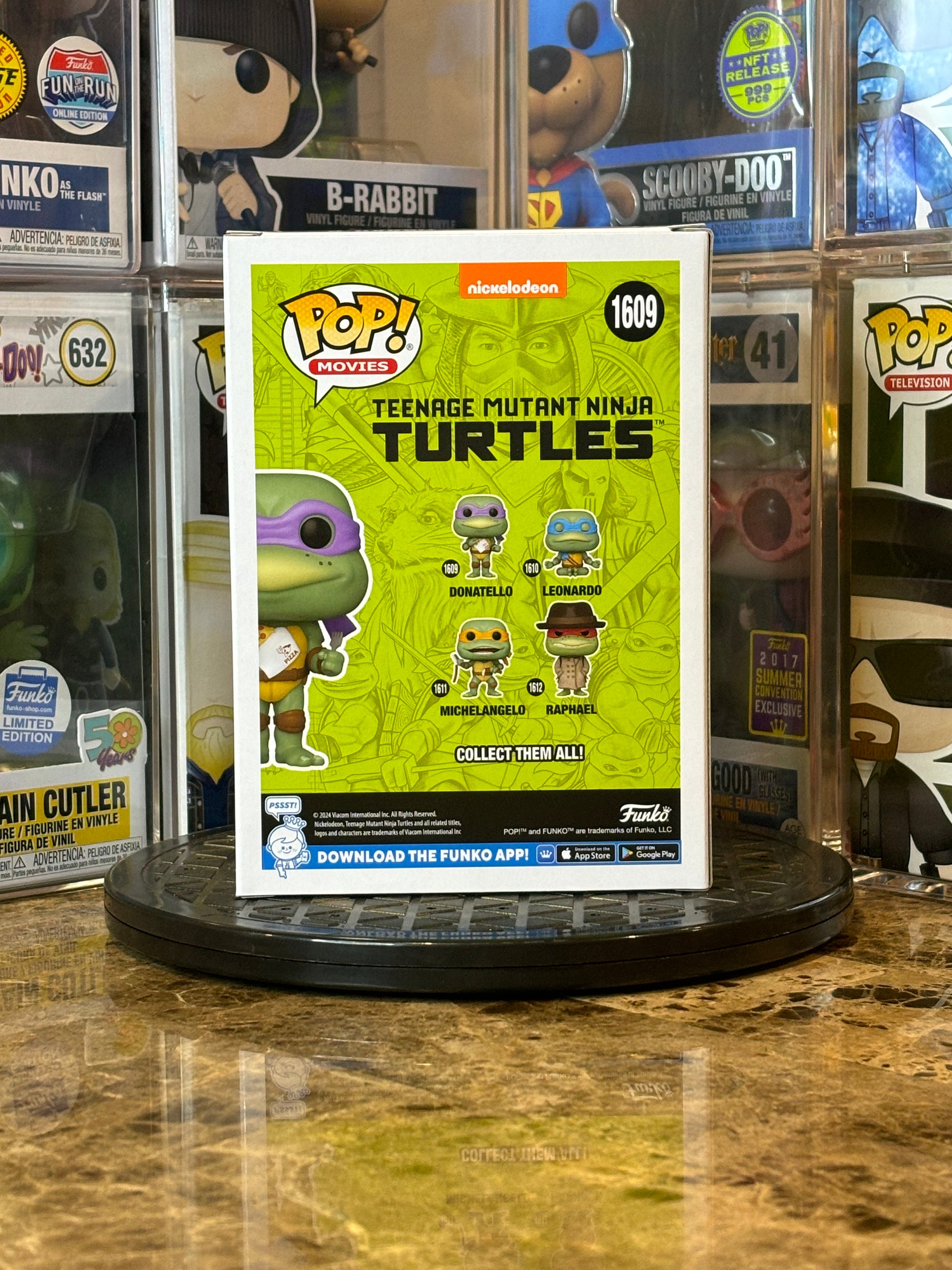 Funko Pop Teenage Mutant Ninja Turtles Donatello #1609