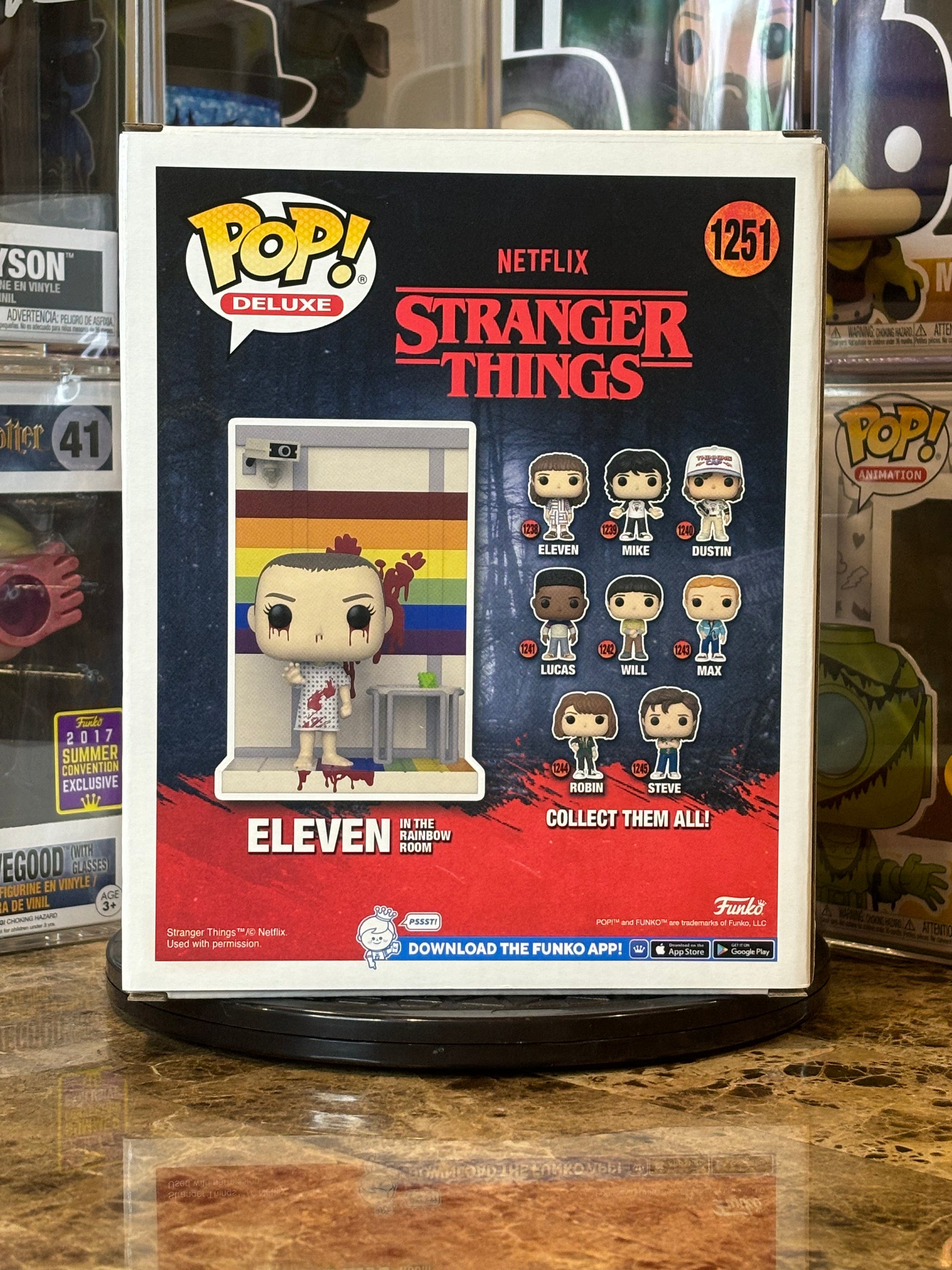 Funko Pop Stranger Things Eleven in the Rainbow Room #1251