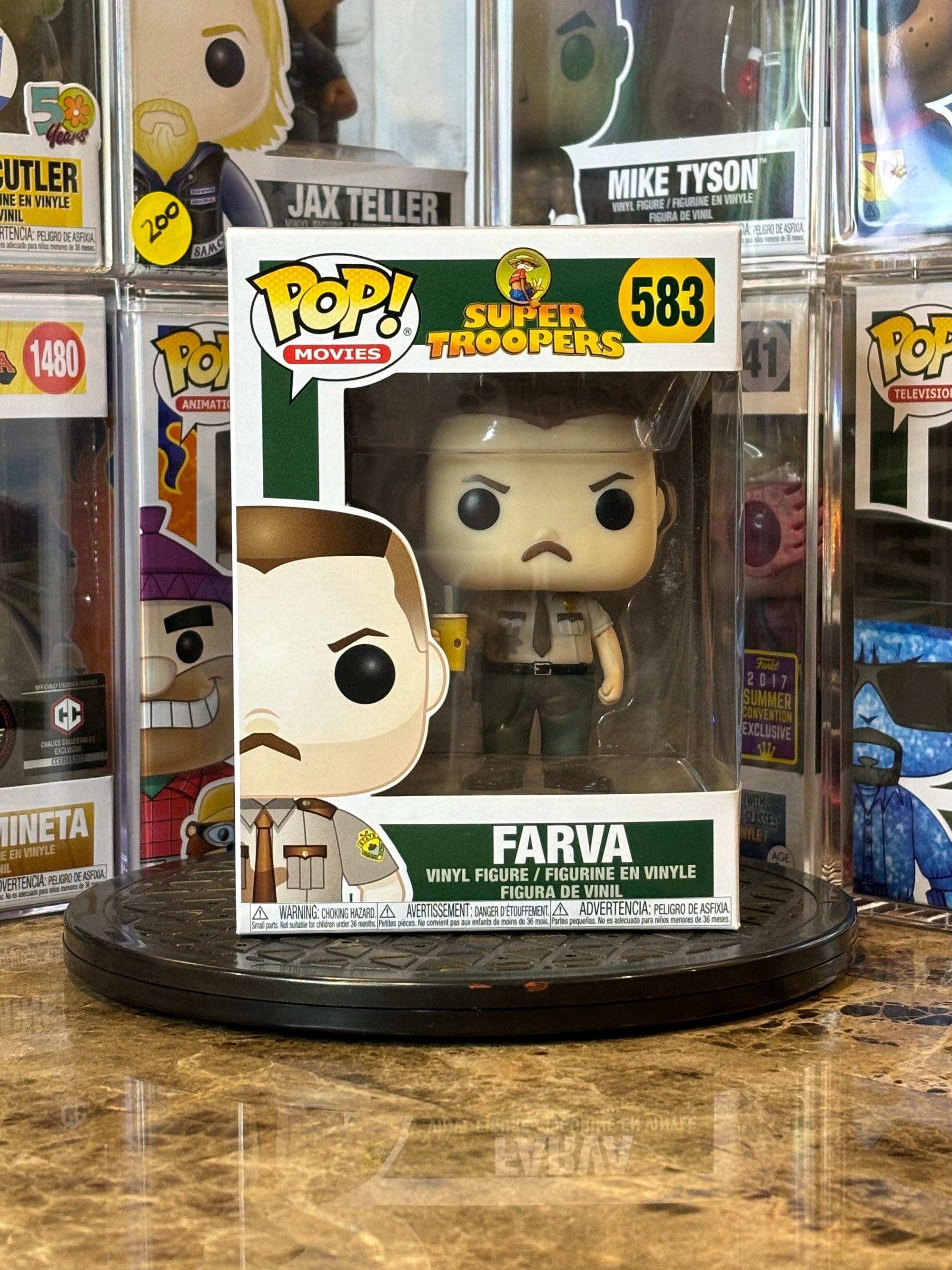 Funko Pop Super Troopers Farva #583