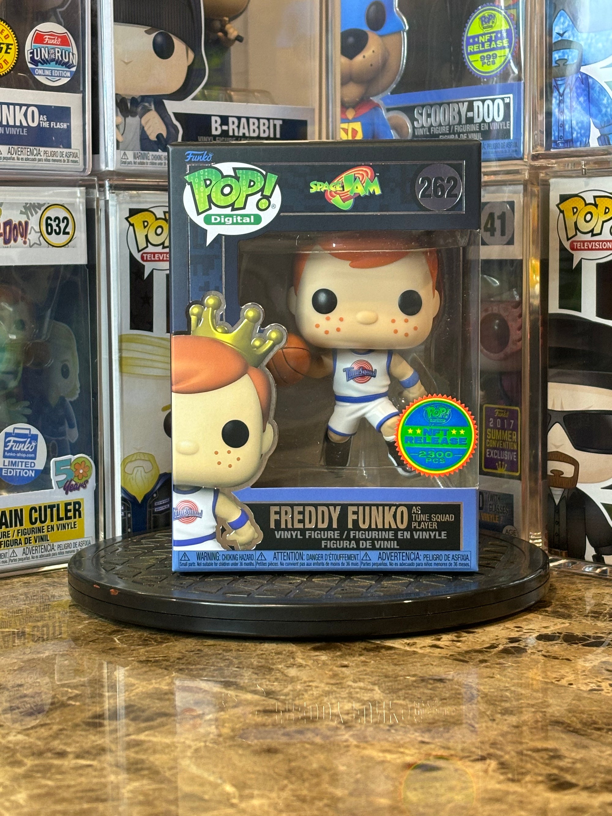 Funko Pop Space Jam Freddy Funko as Tune Squad Player #262