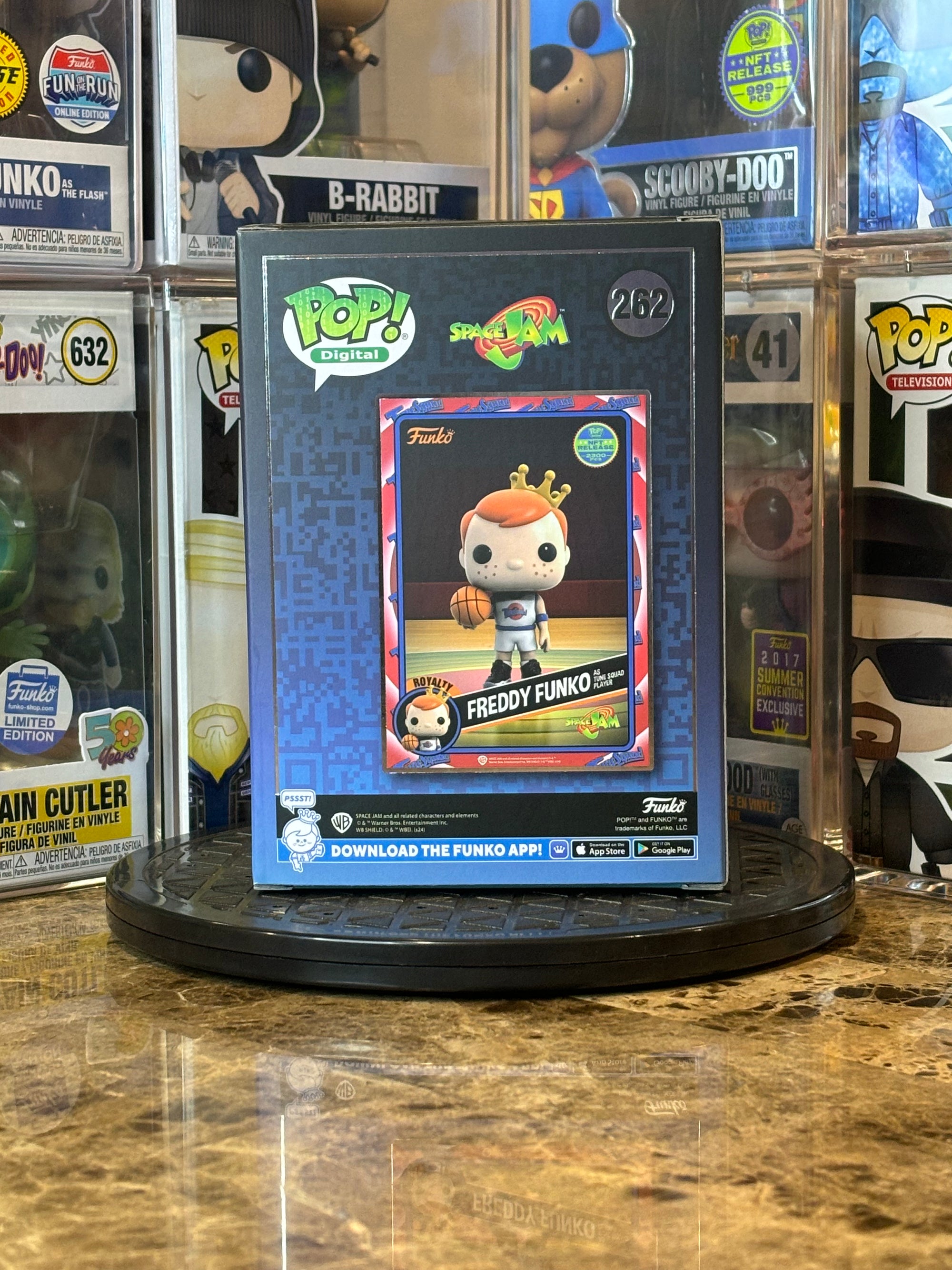 Funko Pop Space Jam Freddy Funko as Tune Squad Player #262