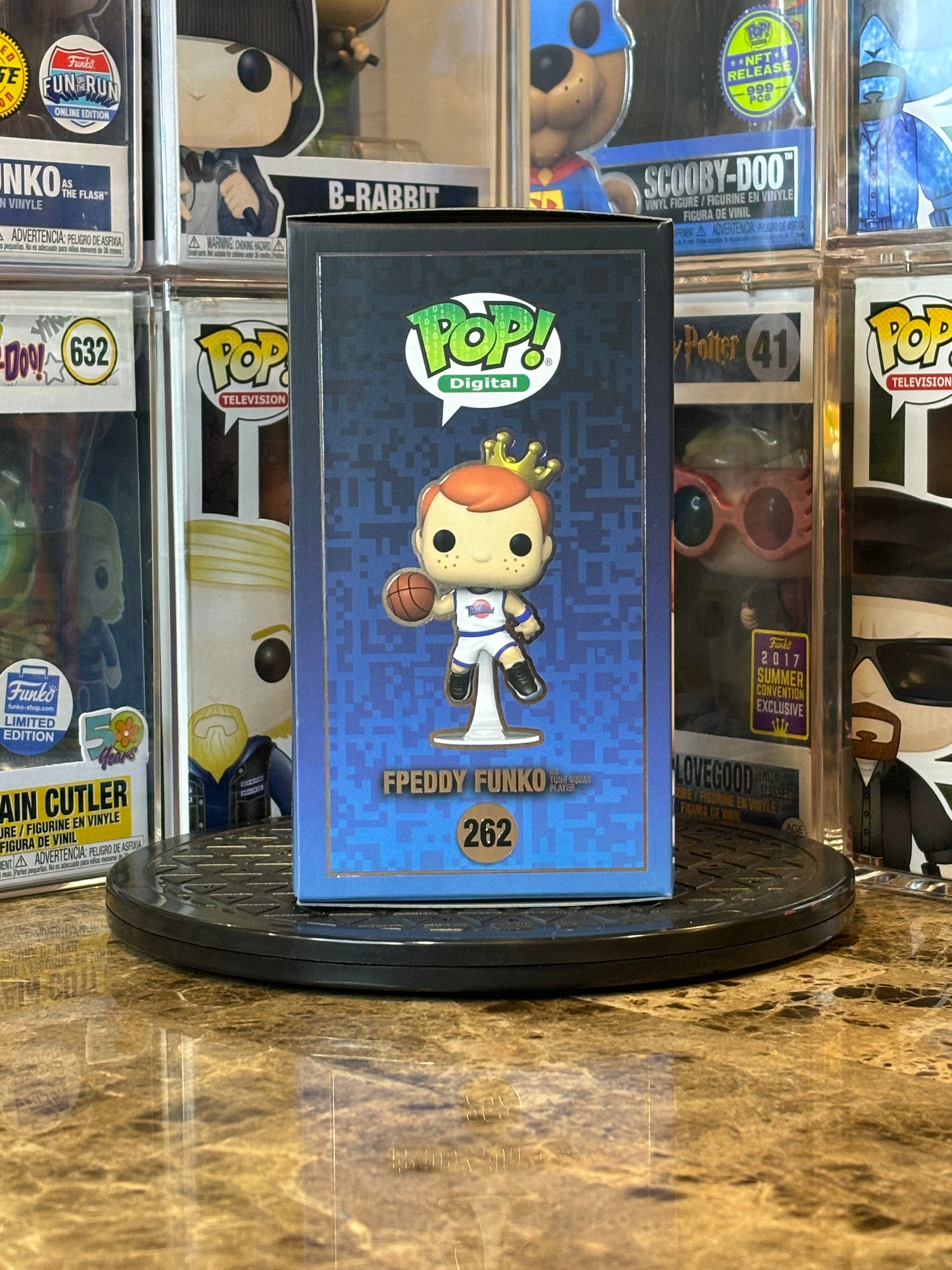 Funko Pop Space Jam Freddy Funko as Tune Squad Player #262