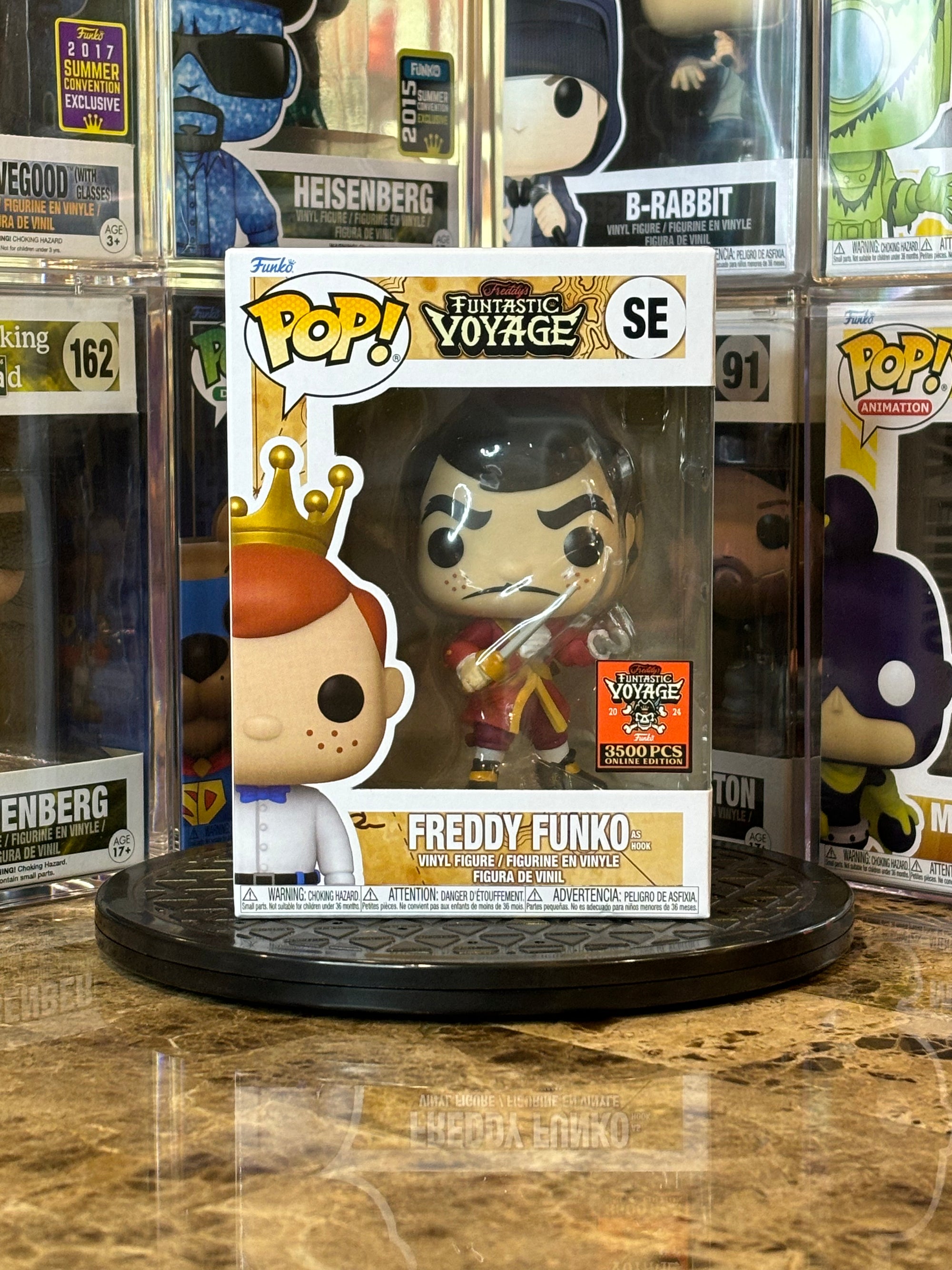 Funko Pop Funtastic Voyage Freddy Funko as Hook #SE