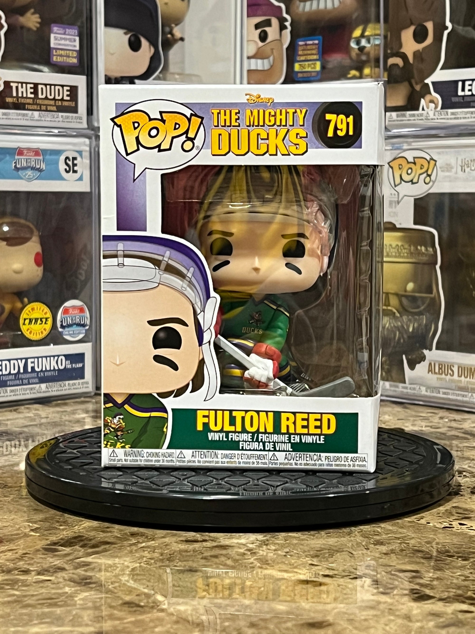 Funko Pop The Mighty Ducks Fulton Reed #791