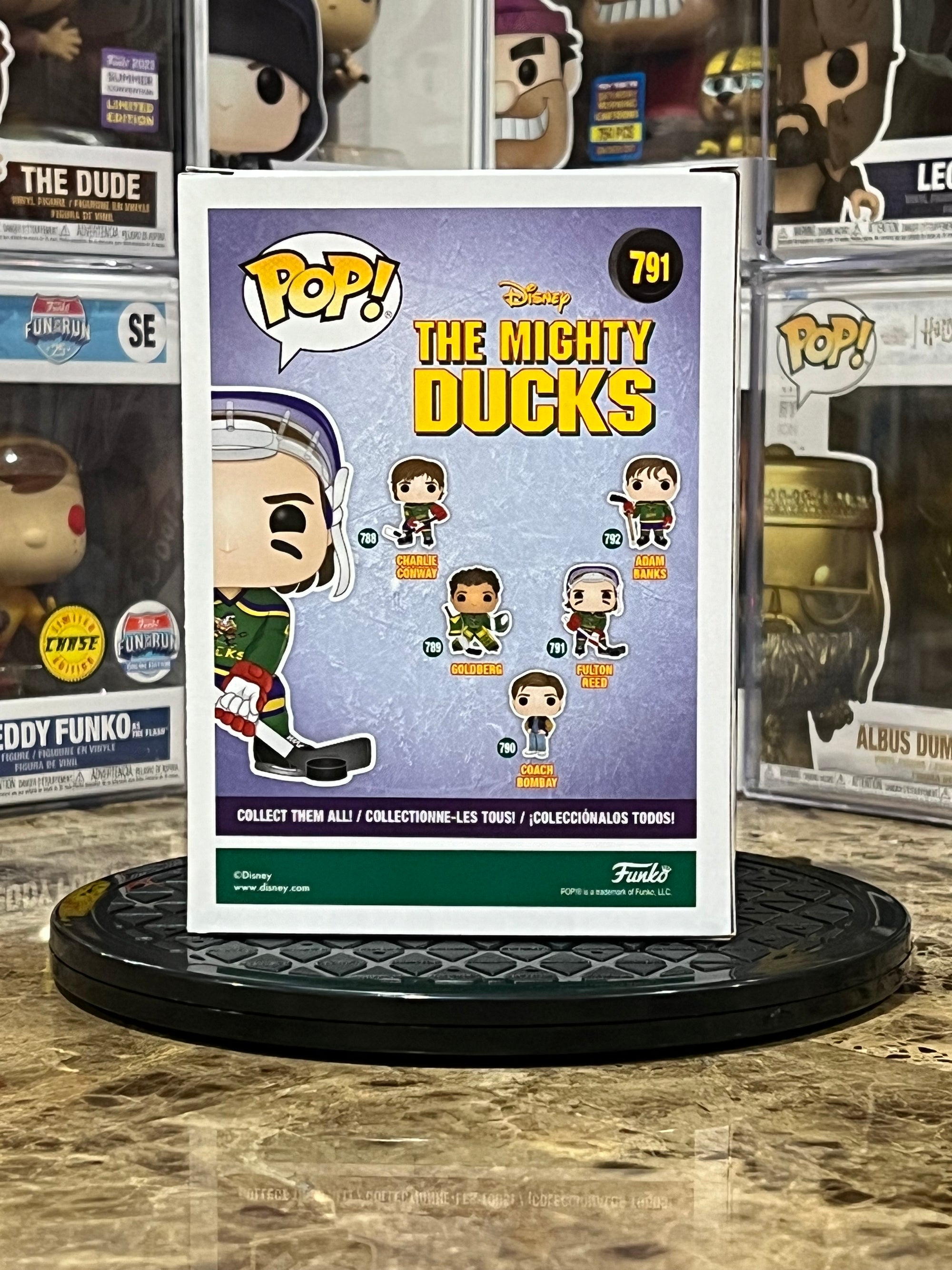 Funko Pop The Mighty Ducks Fulton Reed #791