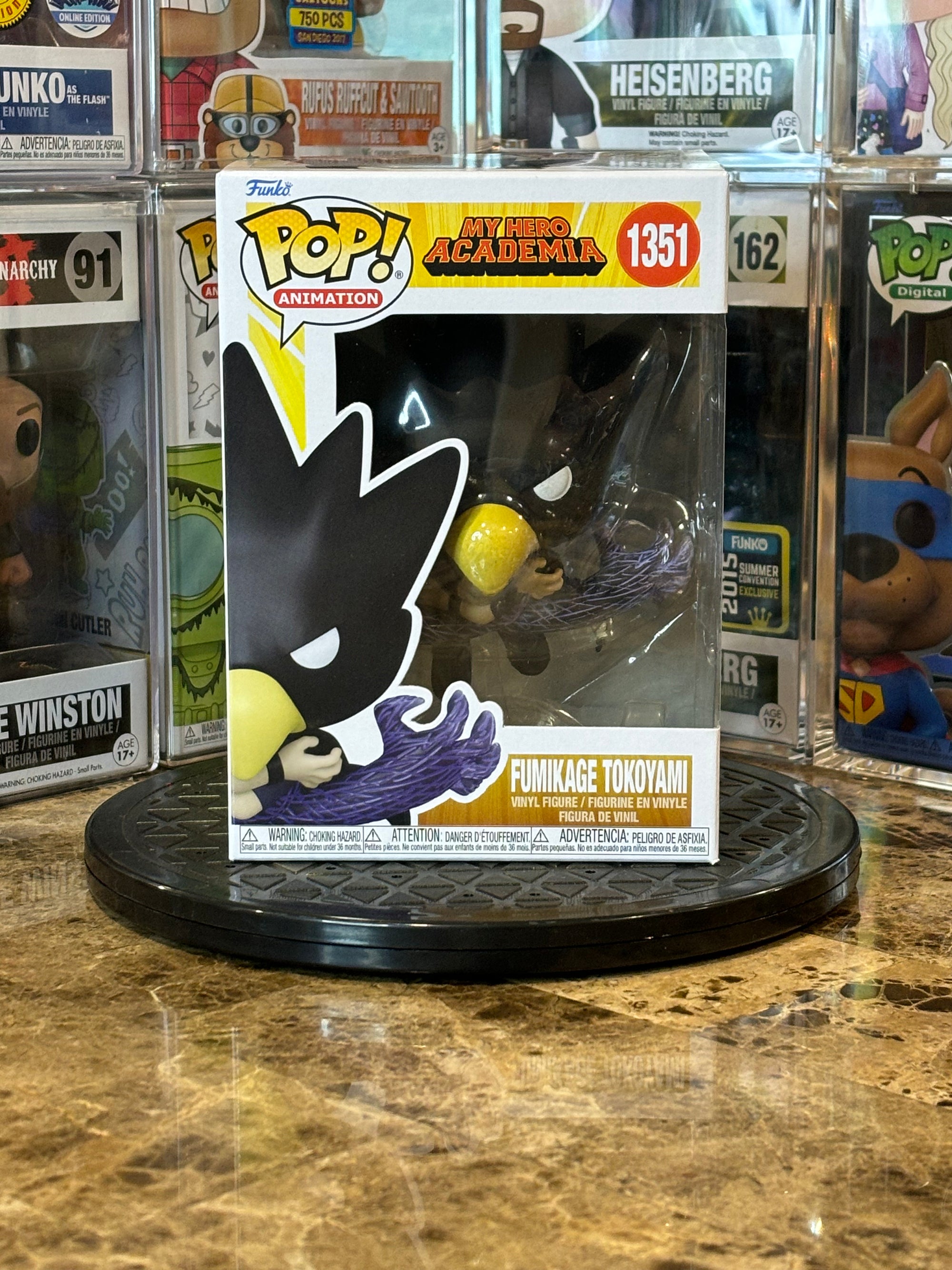 Funko Pop My Hero Academia Fumikage Tokoyami #1351