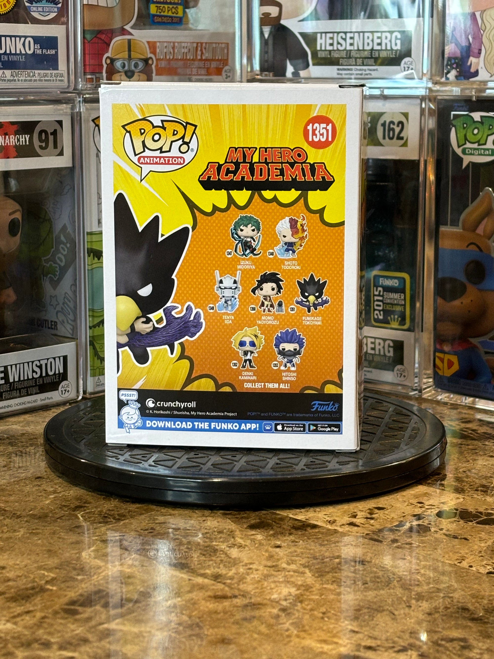 Funko Pop My Hero Academia Fumikage Tokoyami #1351