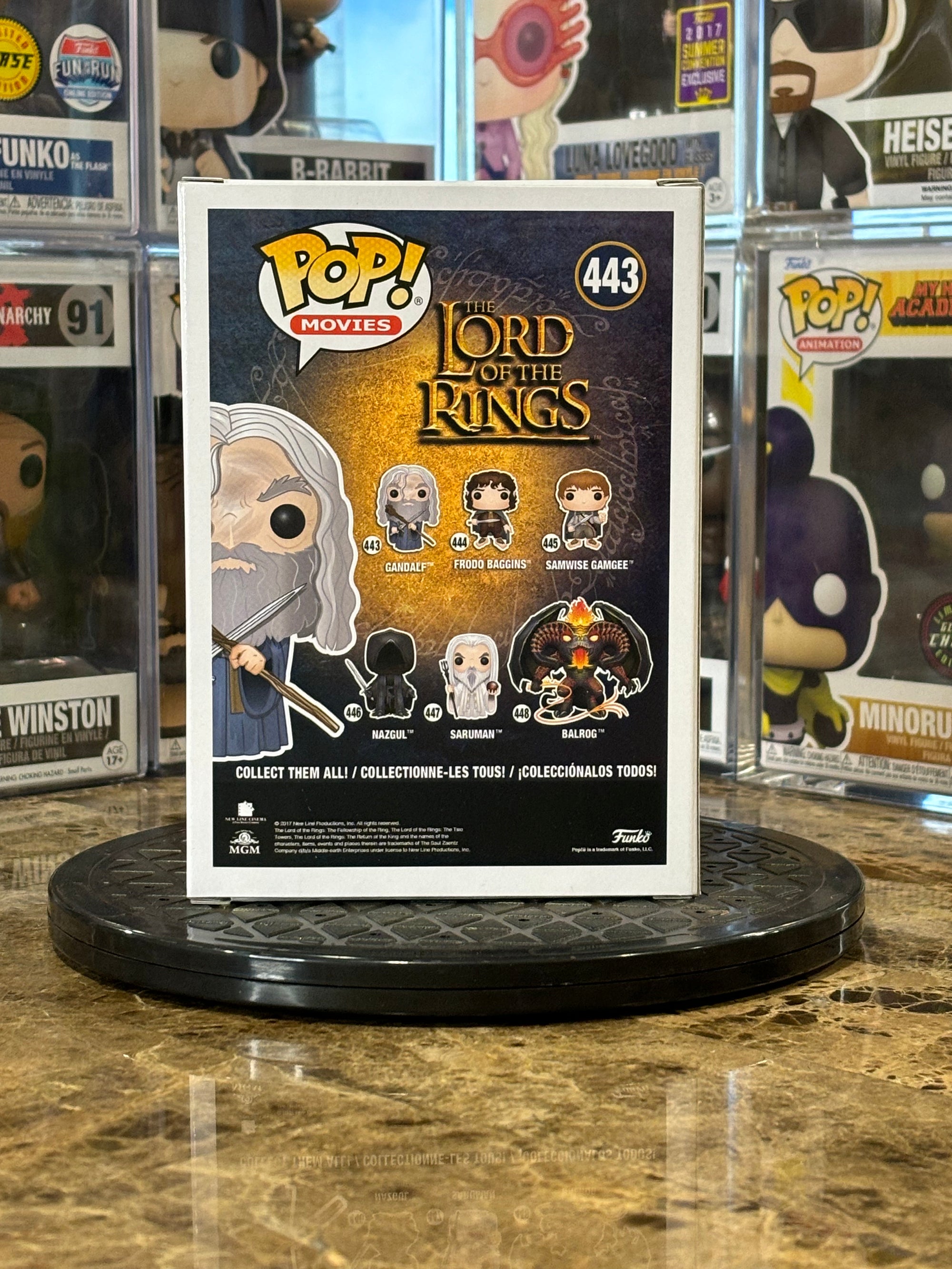 Funko Pop Lord of the Rings Gandalf #443
