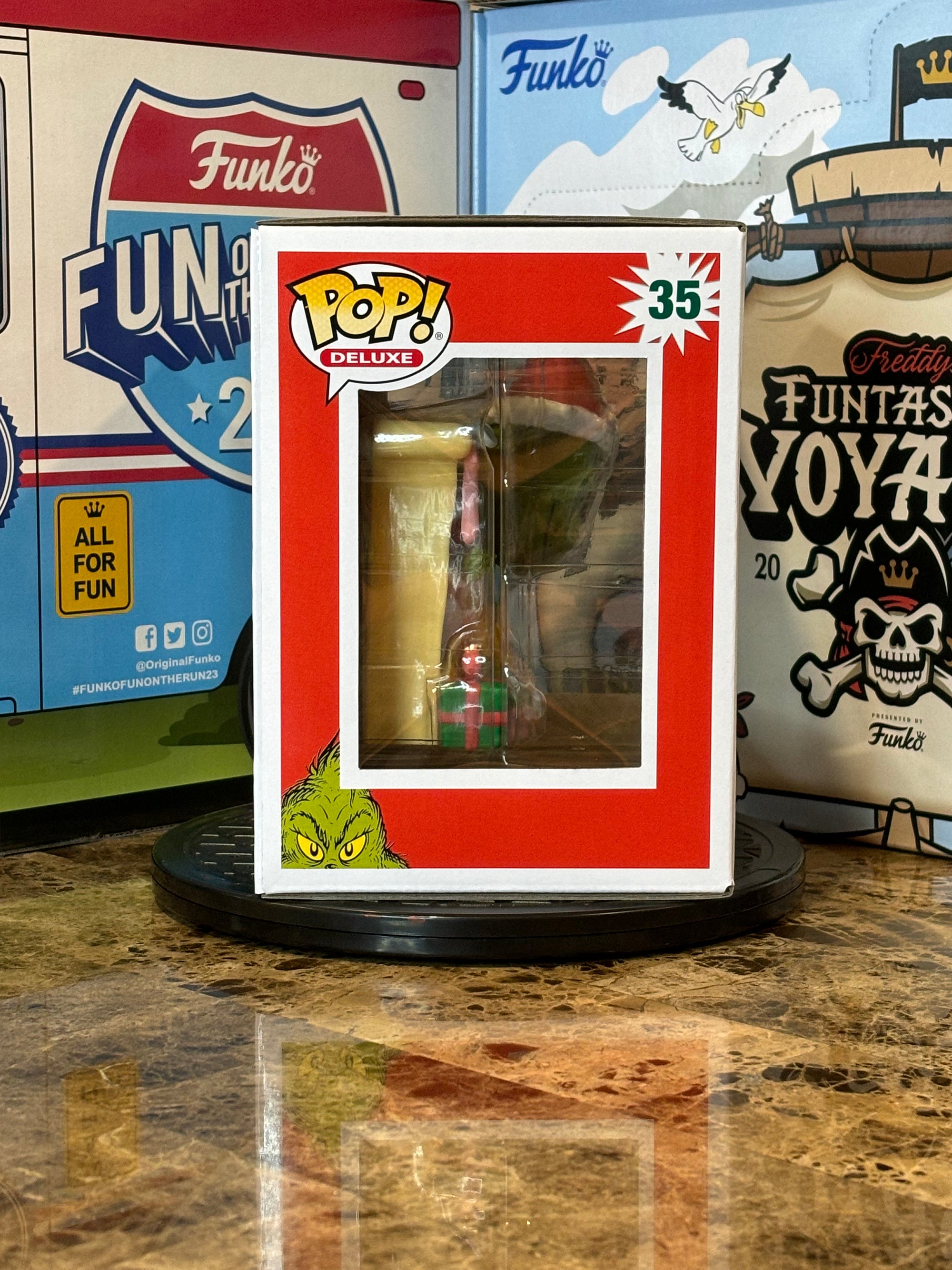 Funko Pop How the Grinch Stole Christmas Grinch with Bag #35