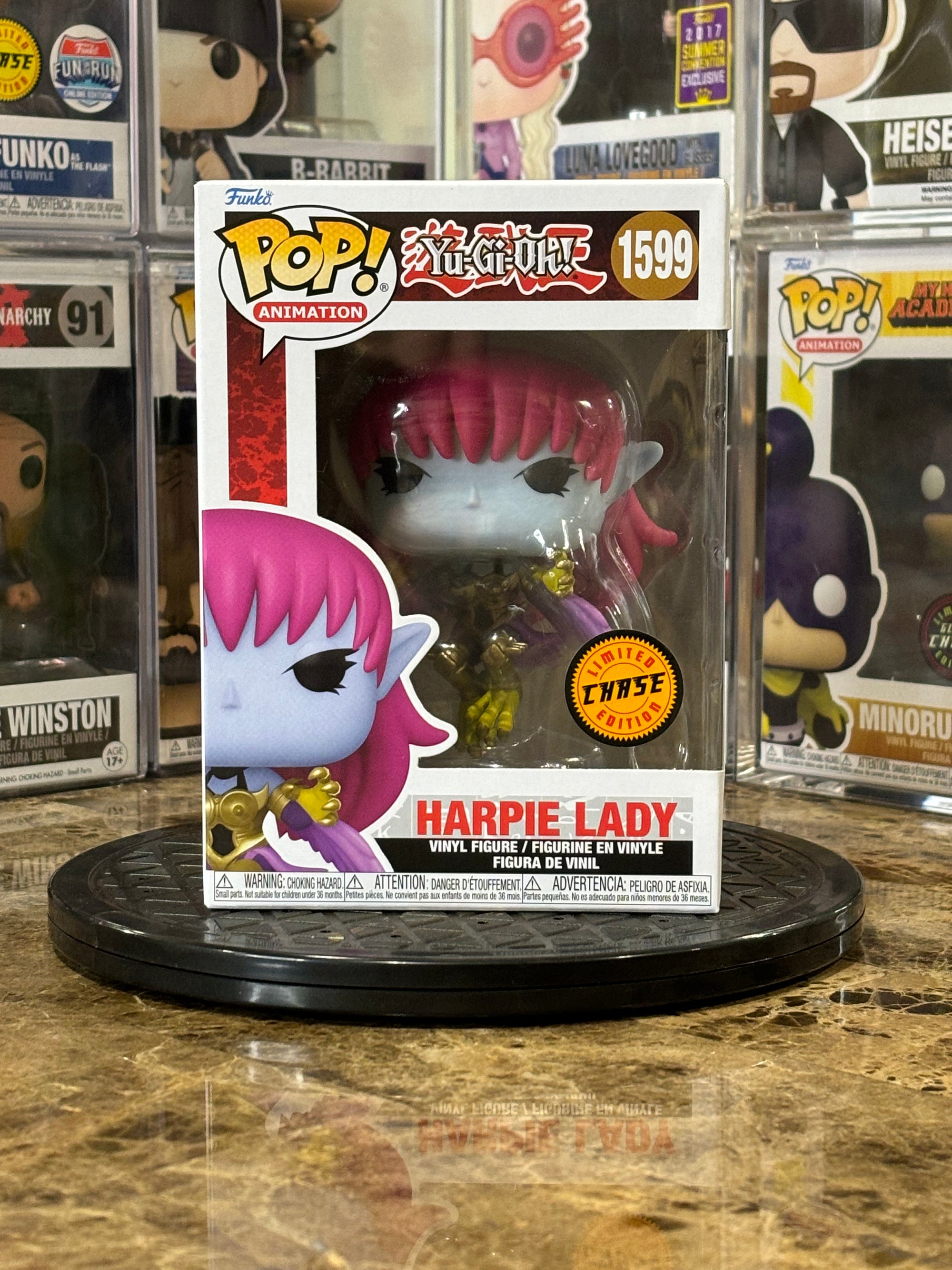 Funko Pop Yu-Gi-Oh Harpie Lady #1599 Chase