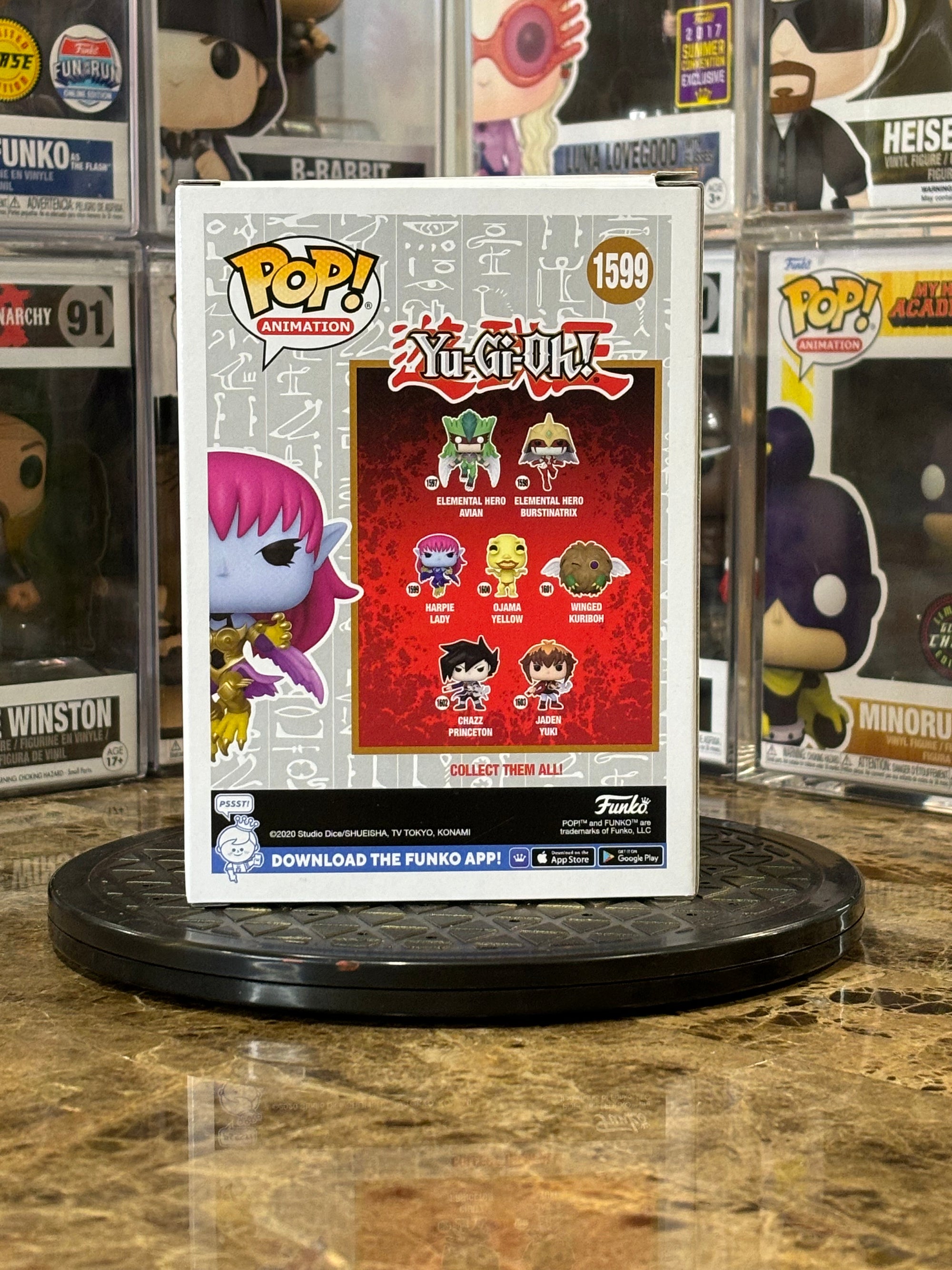 Funko Pop Yu-Gi-Oh Harpie Lady #1599 Chase