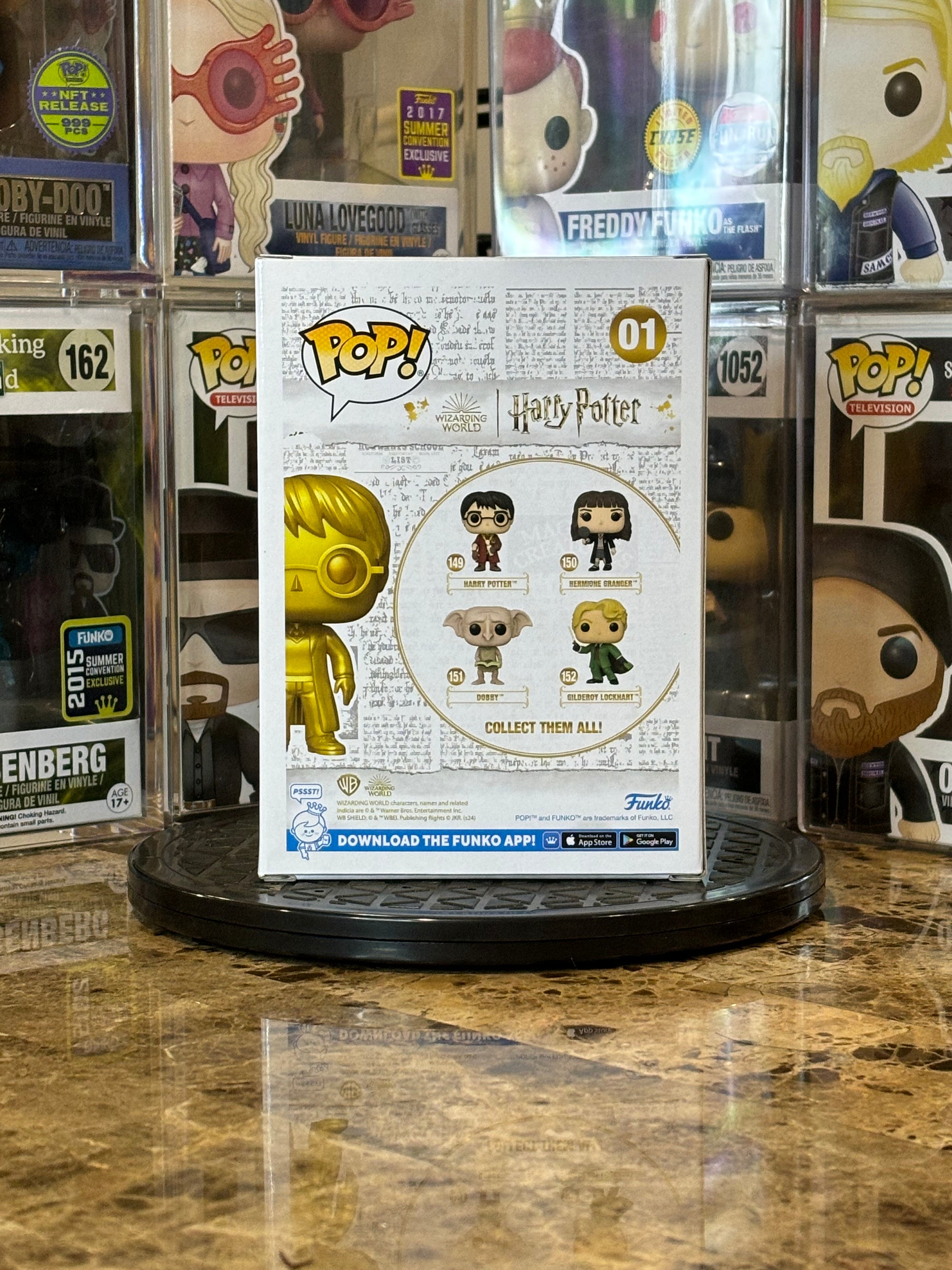 Funko Pop Harry Potter #01 (Golden)