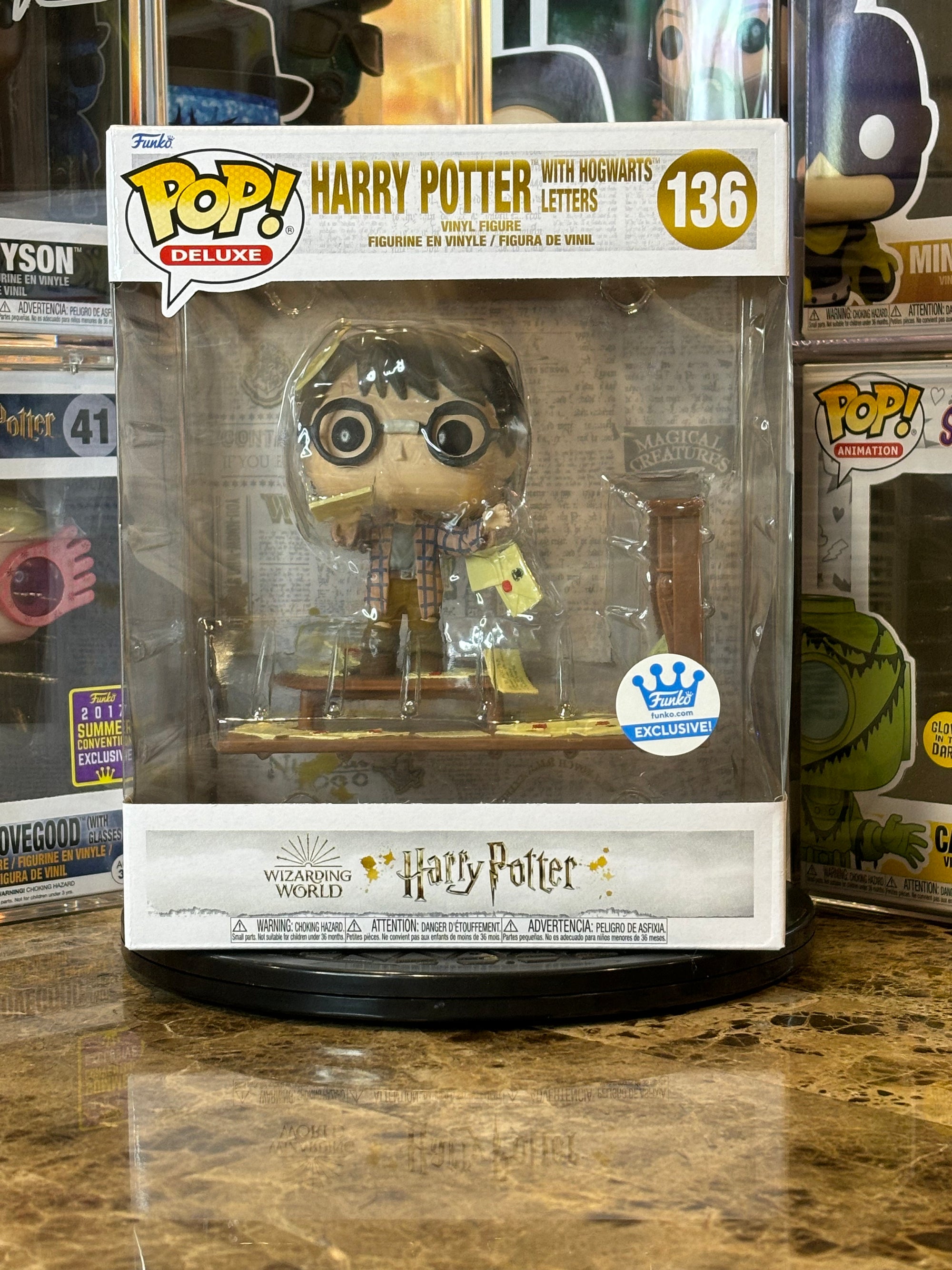 Funko Pop Harry Potter with Hogwarts Letters #136