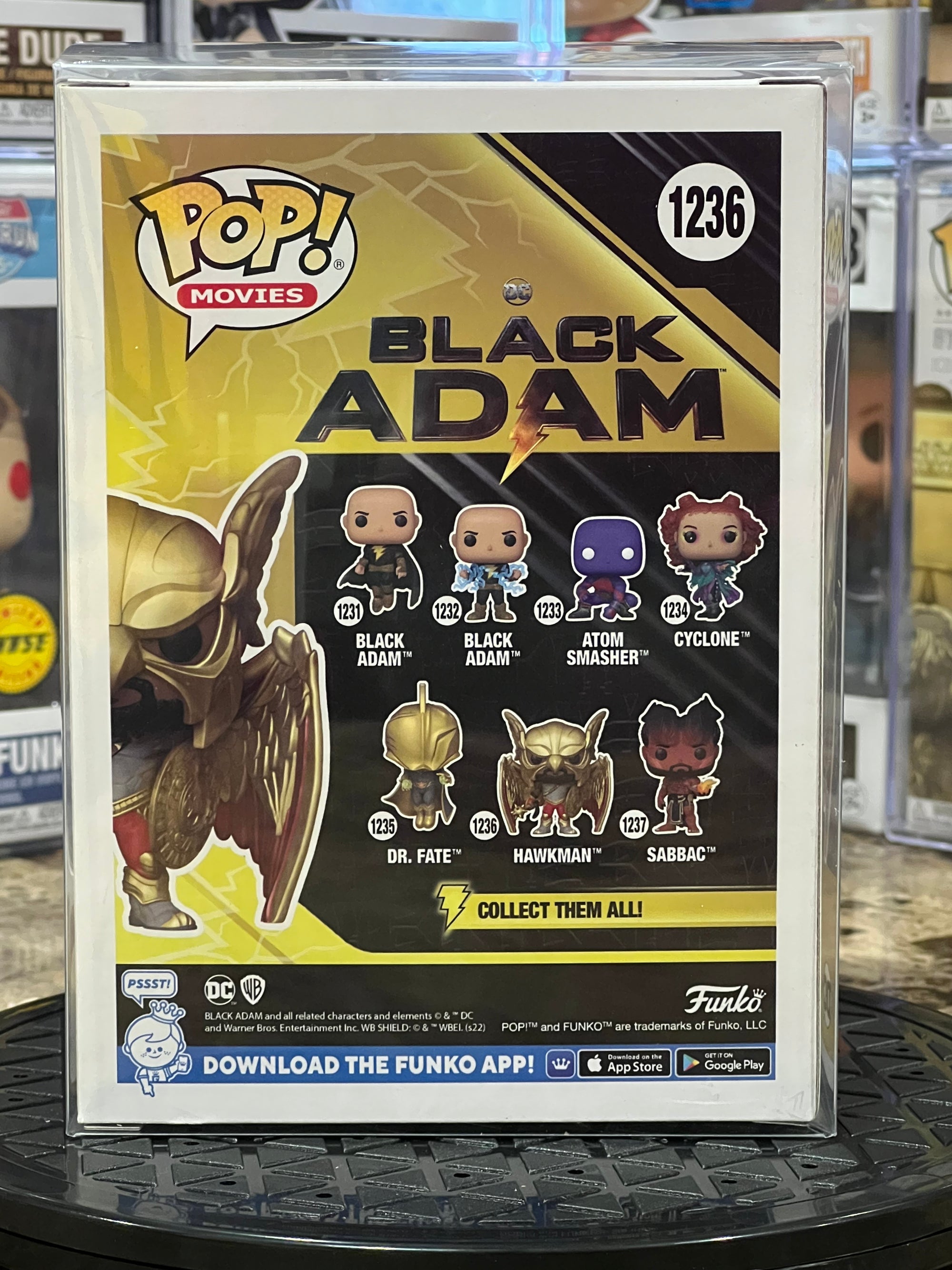 Funko Pop Black Adam Hawkman #1236