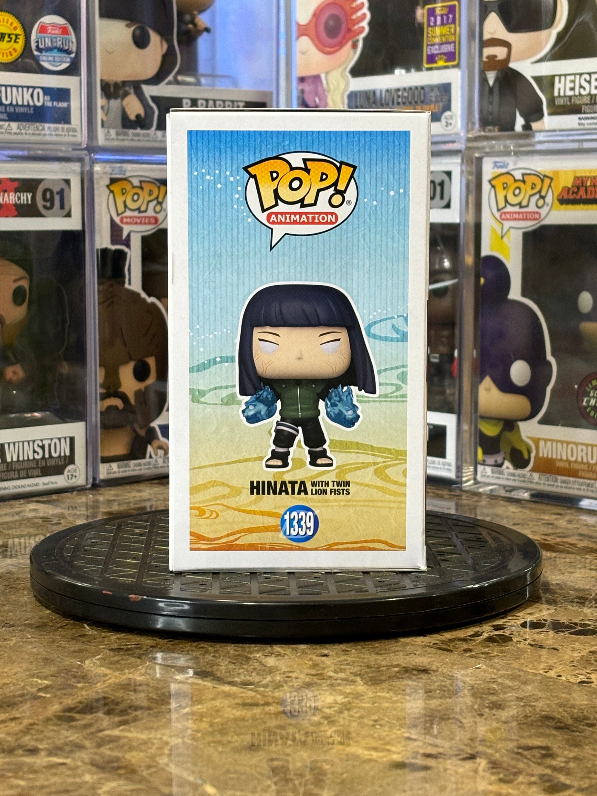 Funko Pop Naruto Shippuden Hinata w/ Twin Lion Fists #1339