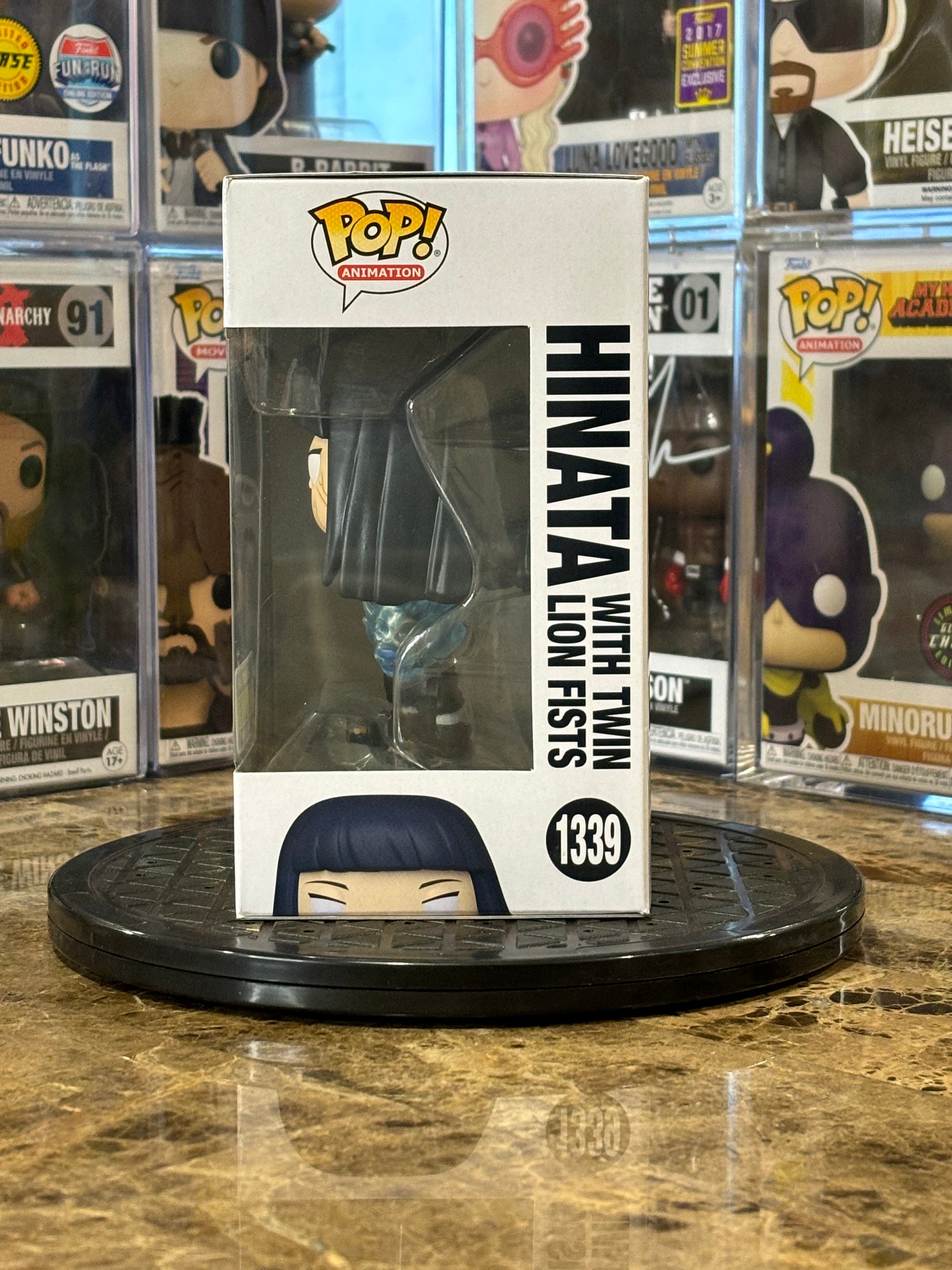 Funko Pop Naruto Shippuden Hinata w/ Twin Lion Fists #1339