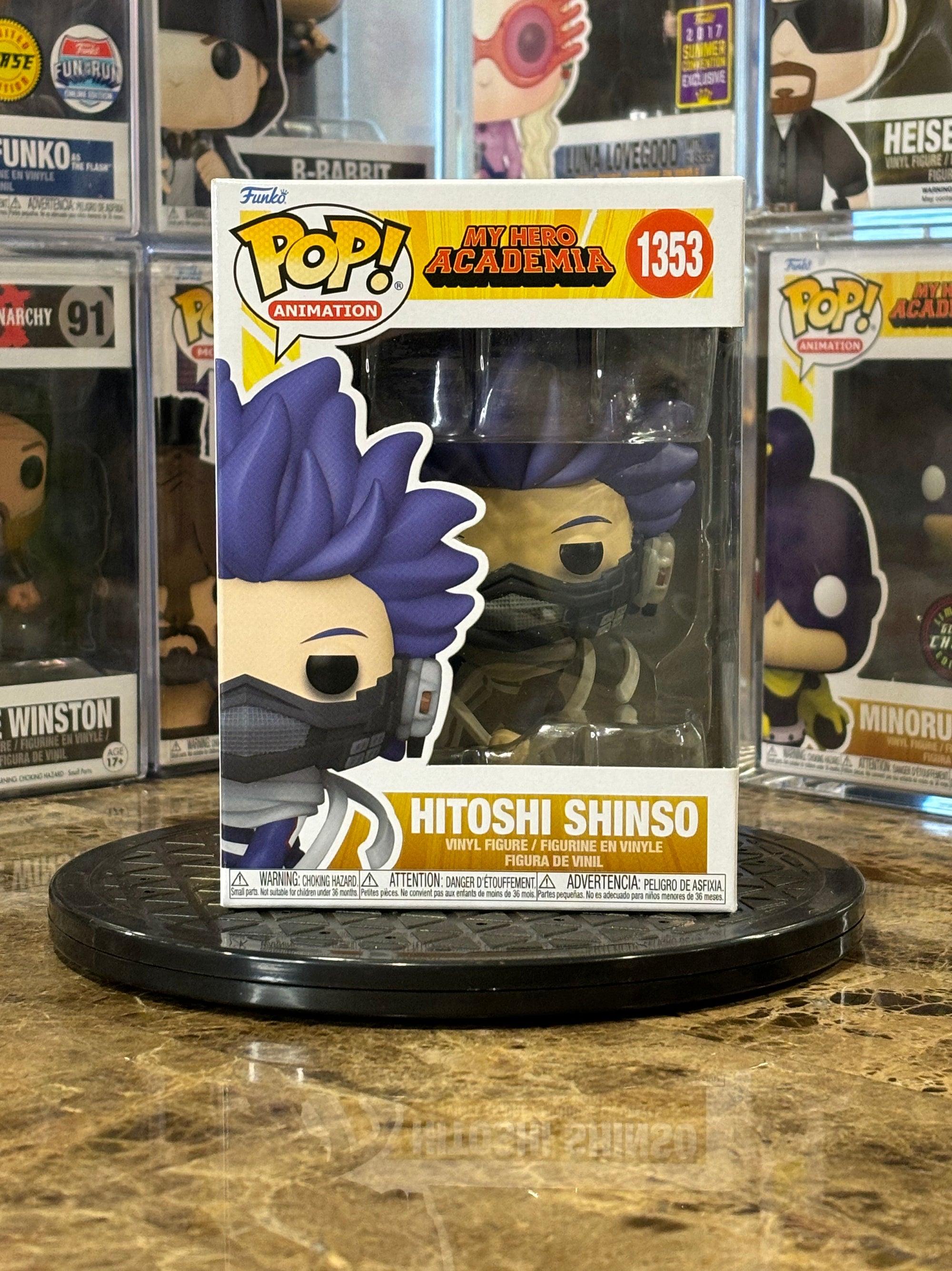 Funko Pop My Hero Acedamia Hitoshi Shinso #1353