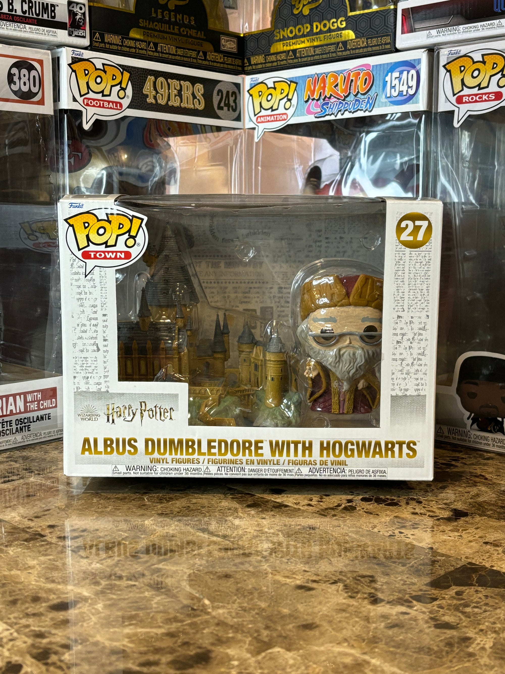 Funko Pop Harry Potter Albus Dumbledore with Hogwarts #27