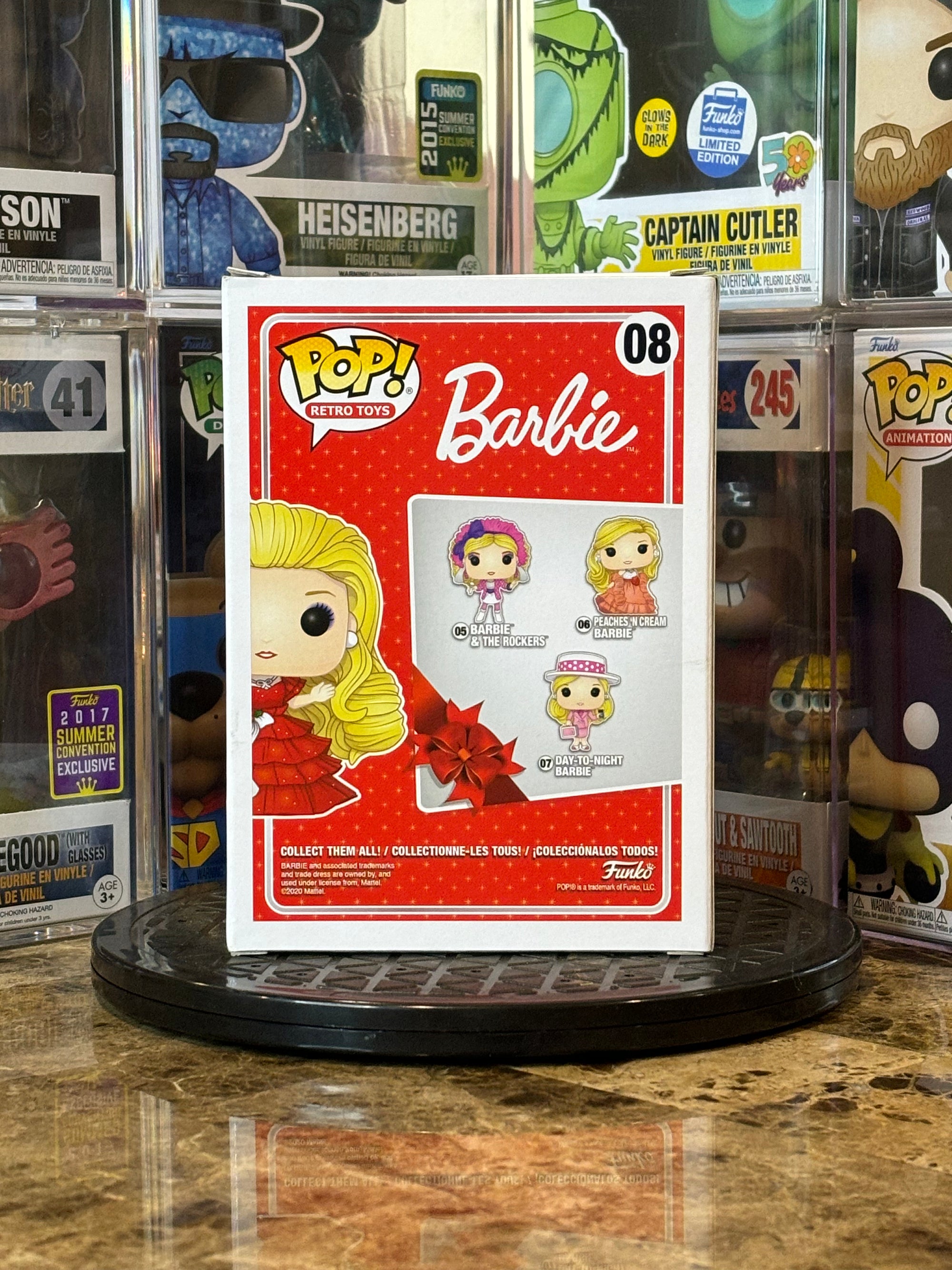 Funko Pop Barbie Holiday Barbie 1988 #08