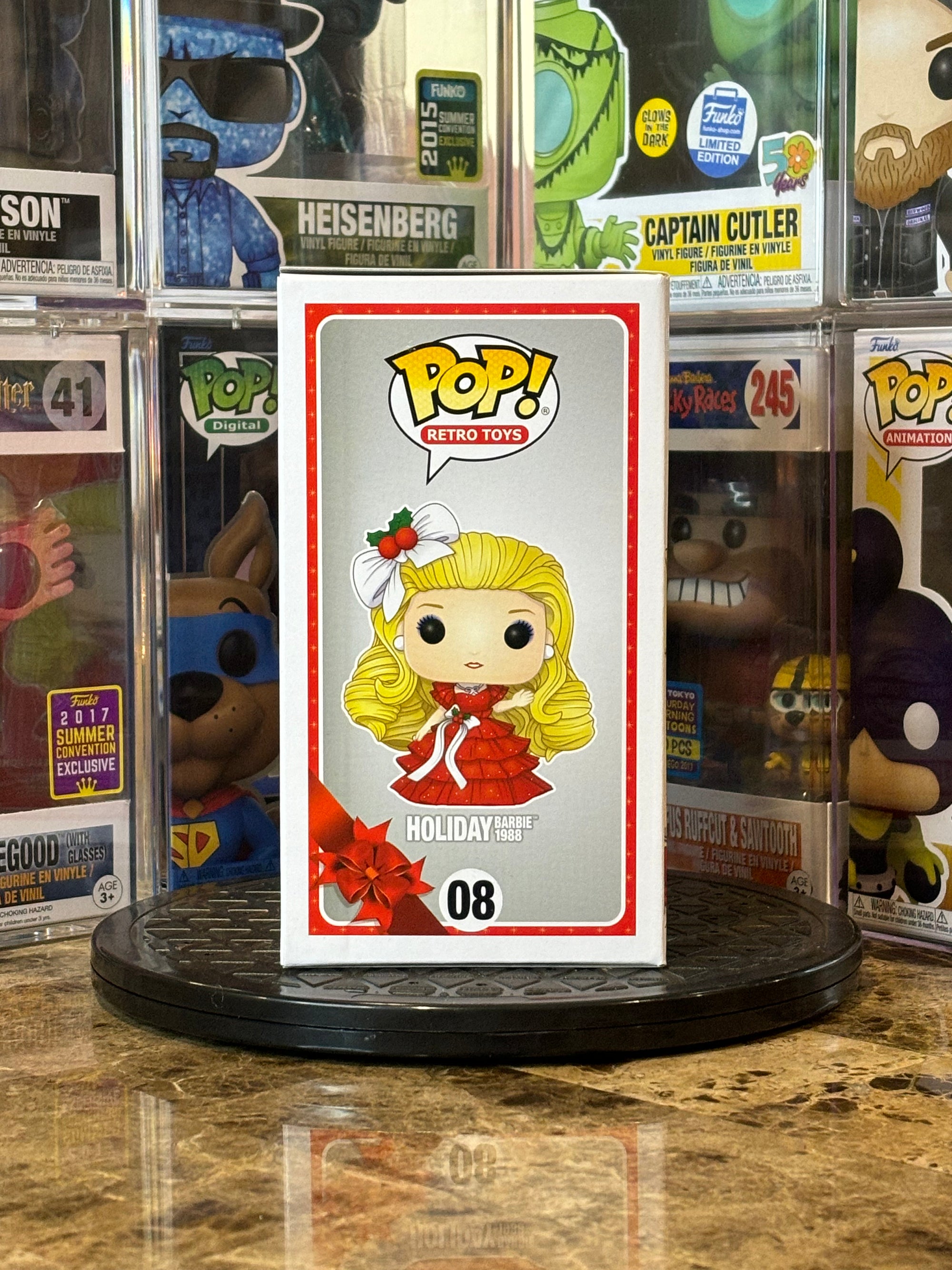 Funko Pop Barbie Holiday Barbie 1988 #08