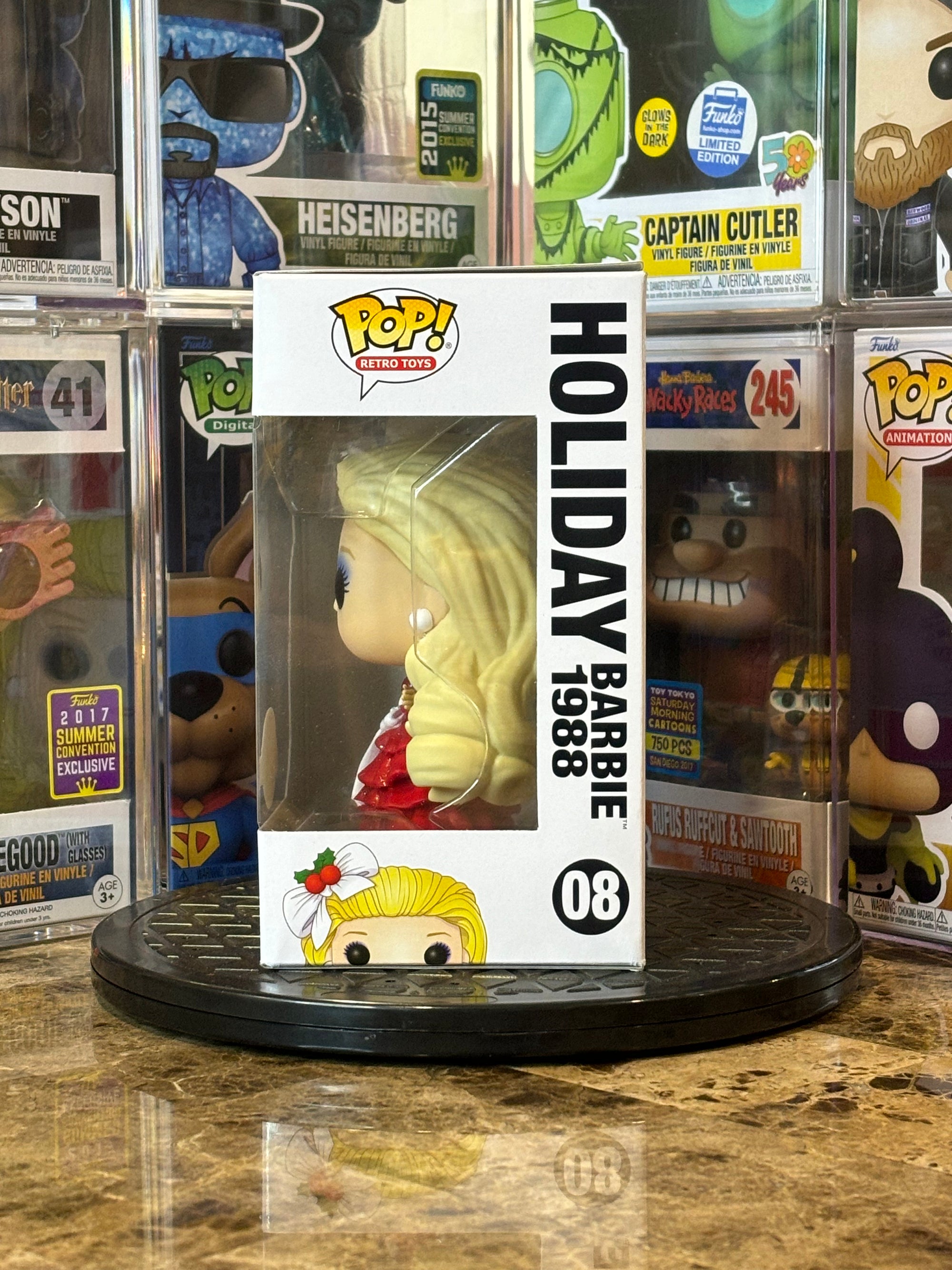 Funko Pop Barbie Holiday Barbie 1988 #08