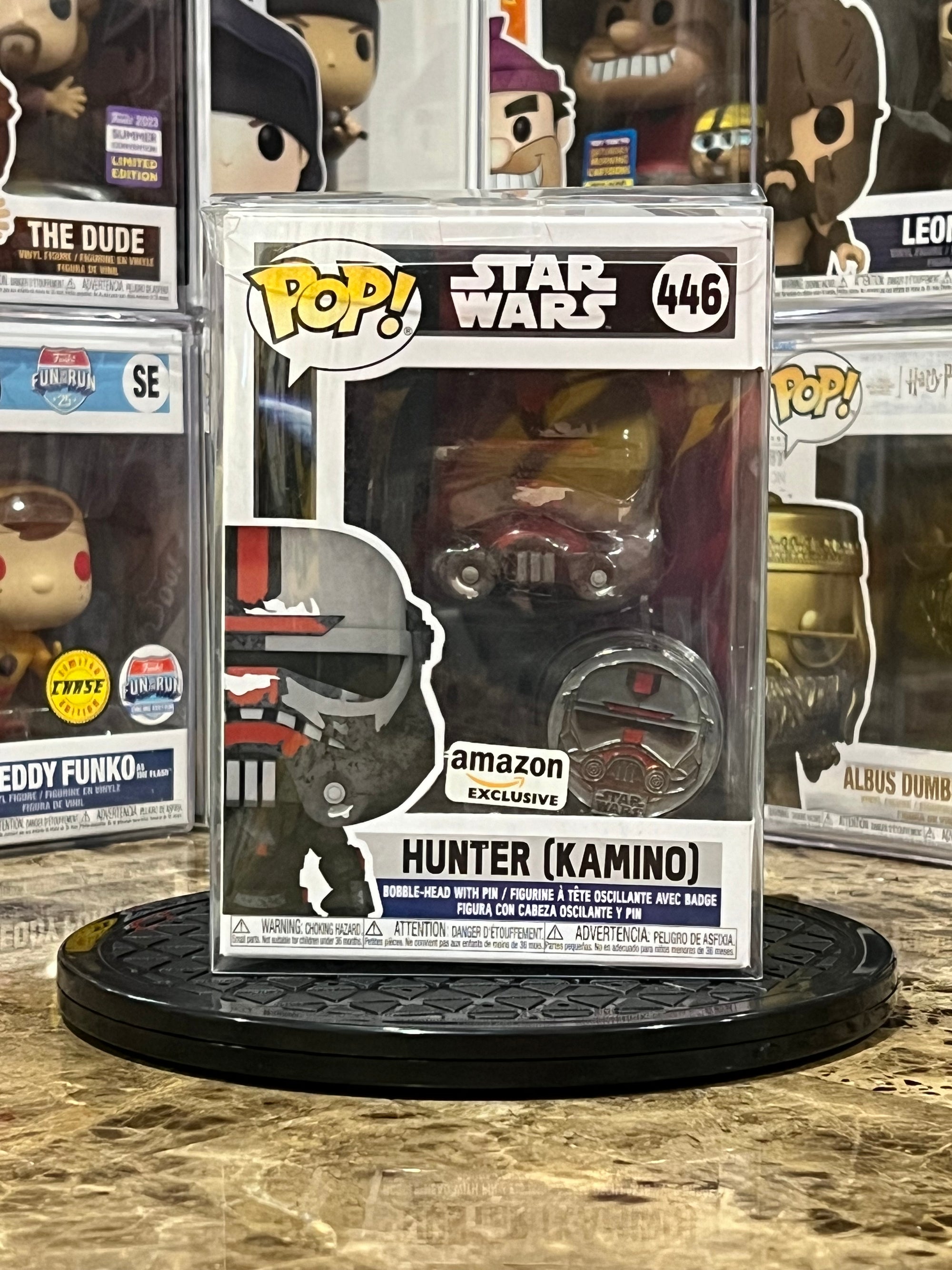 Funko Pop Star Wars Hunter (Kamino) w/ Pin #446