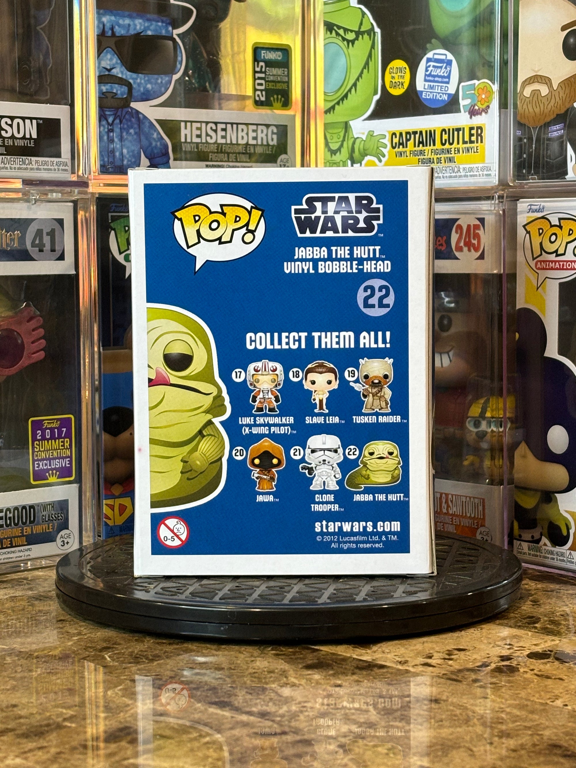 Funko Pop Star Wars Jabba the Hutt #22