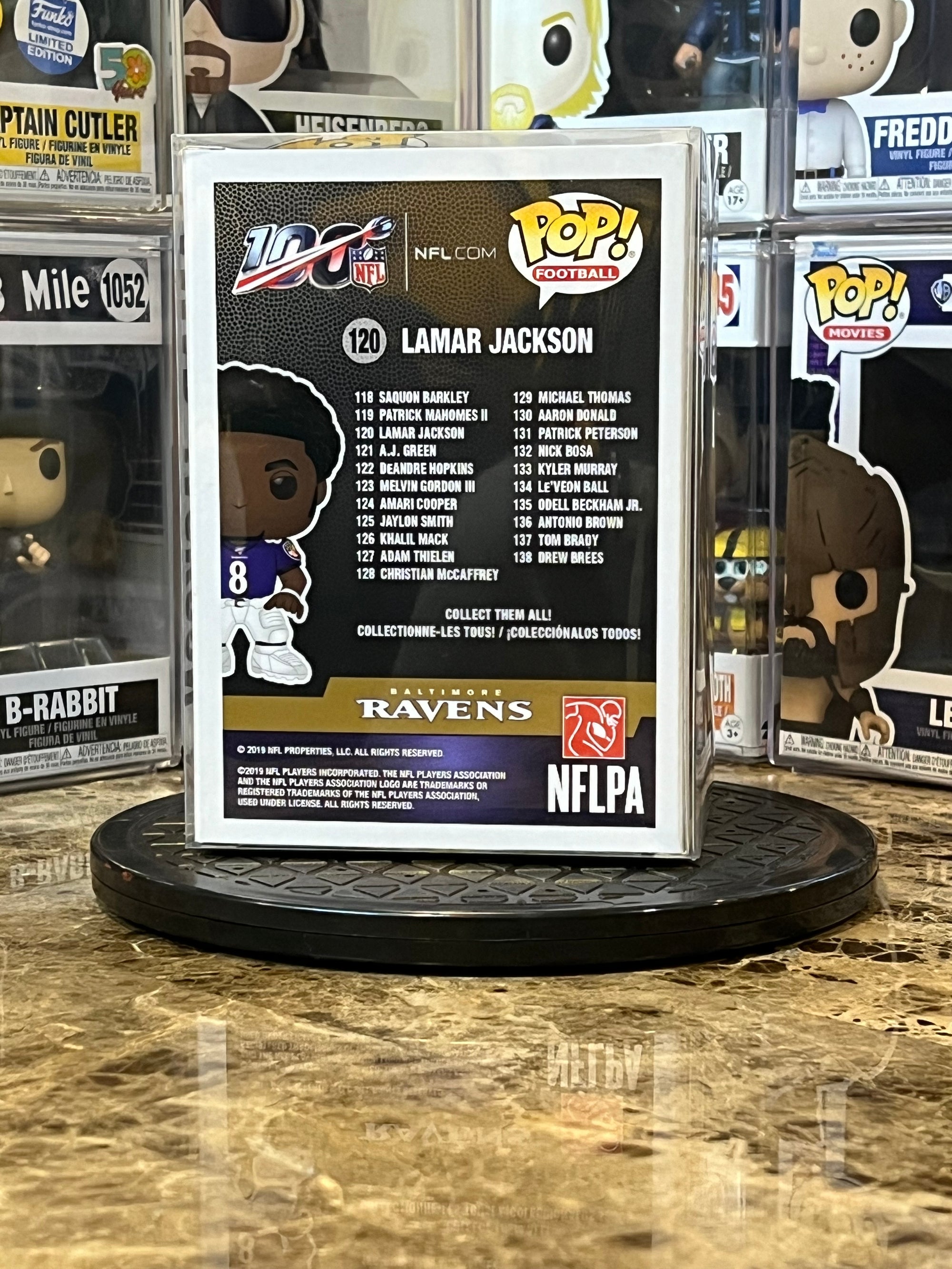 Funko Pop Baltimore Ravens Lamar Jackson #120