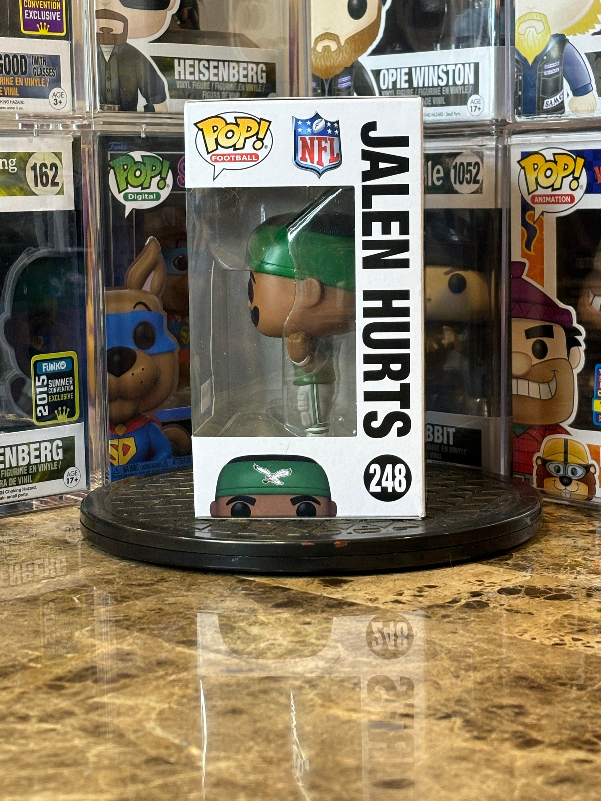Funko Pop Eagles Jalen Hurts #248 Fanatics Exclusive