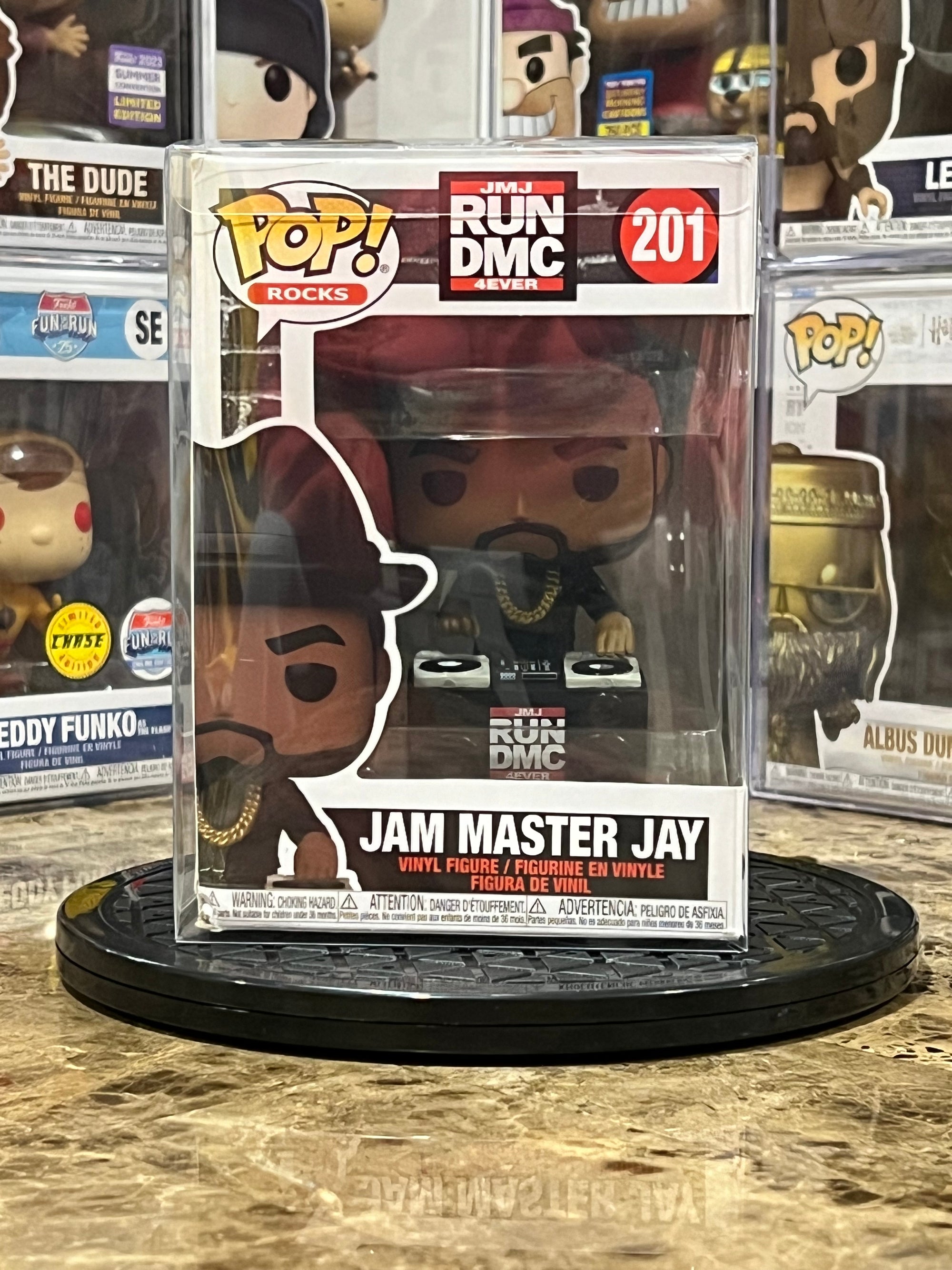 Funko Pop Run DMC JMJ 4EVER Jam Master Jay #201