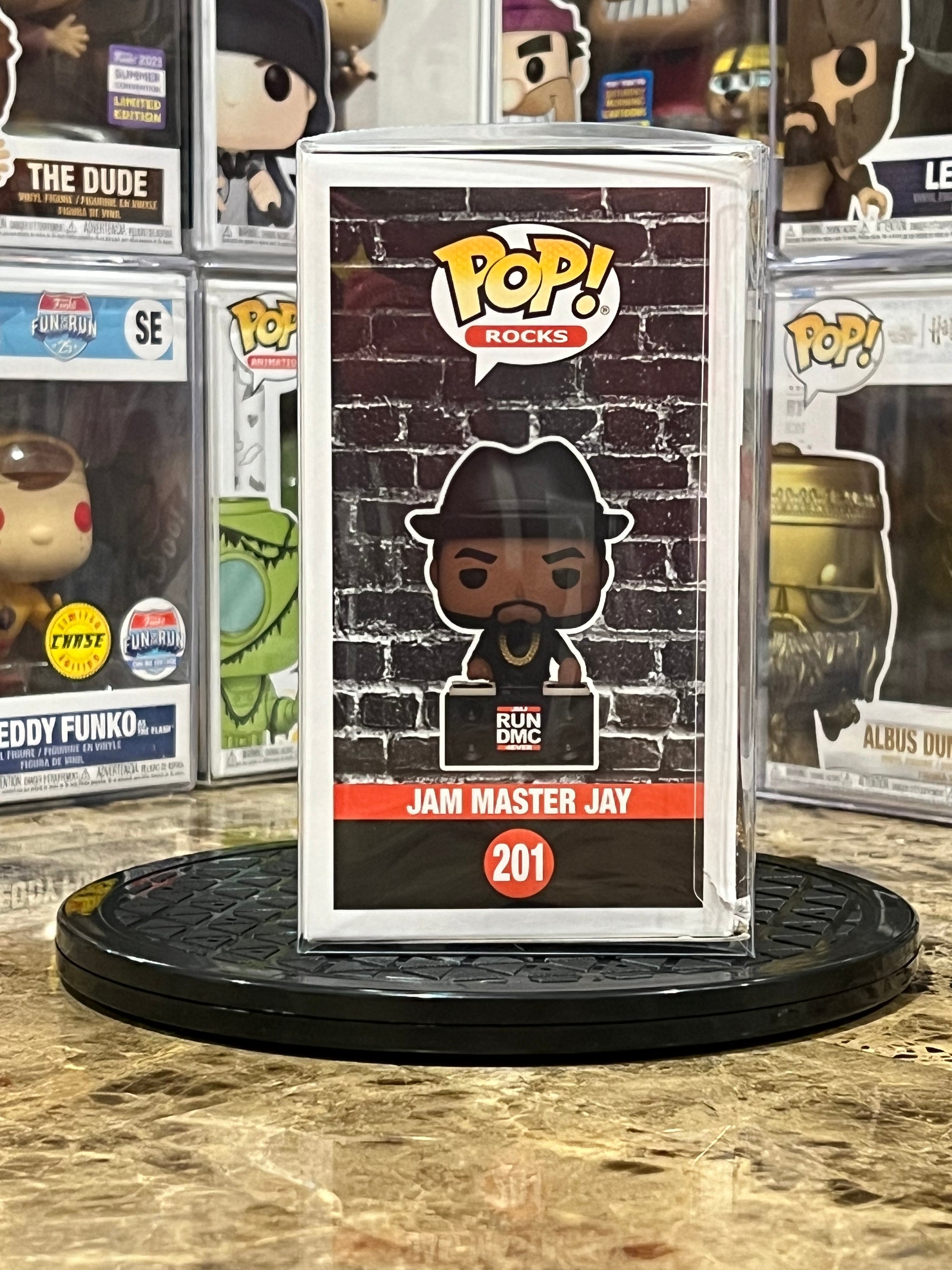 Funko Pop Run DMC JMJ 4EVER Jam Master Jay #201