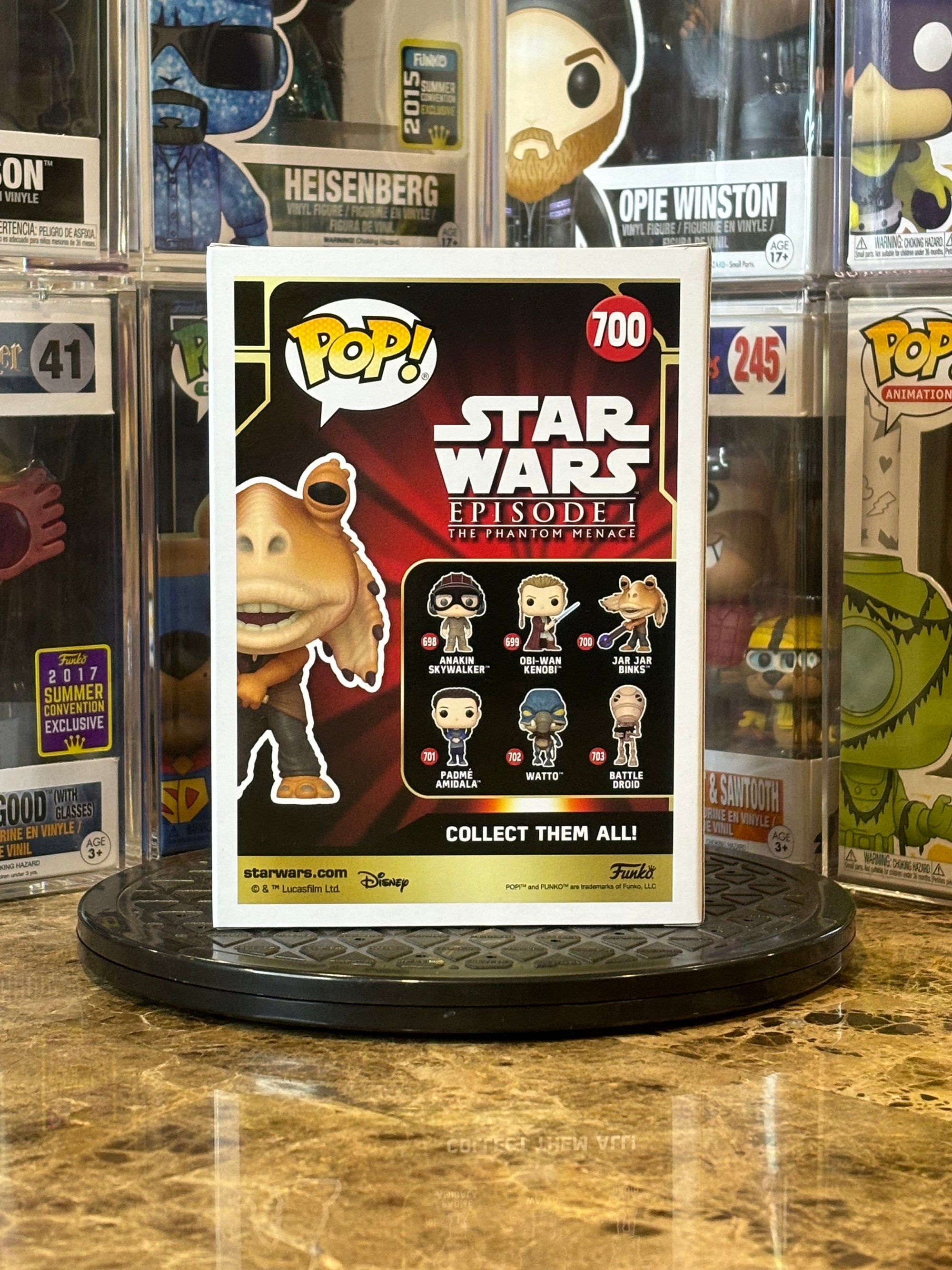 Funko Pop Star Wars Jar Jar Binks #700