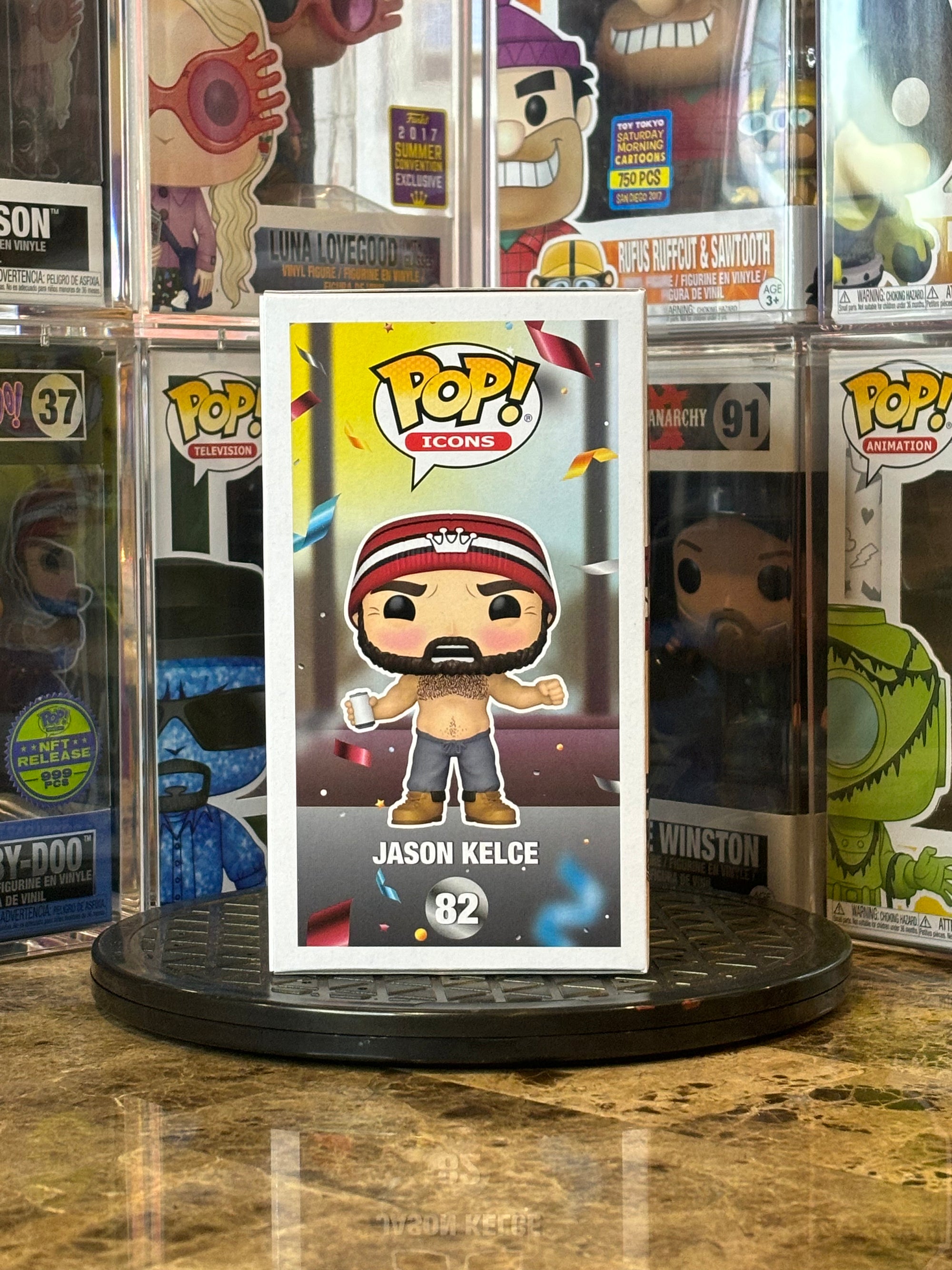 Funko Pop Icons Jason Kelce #82